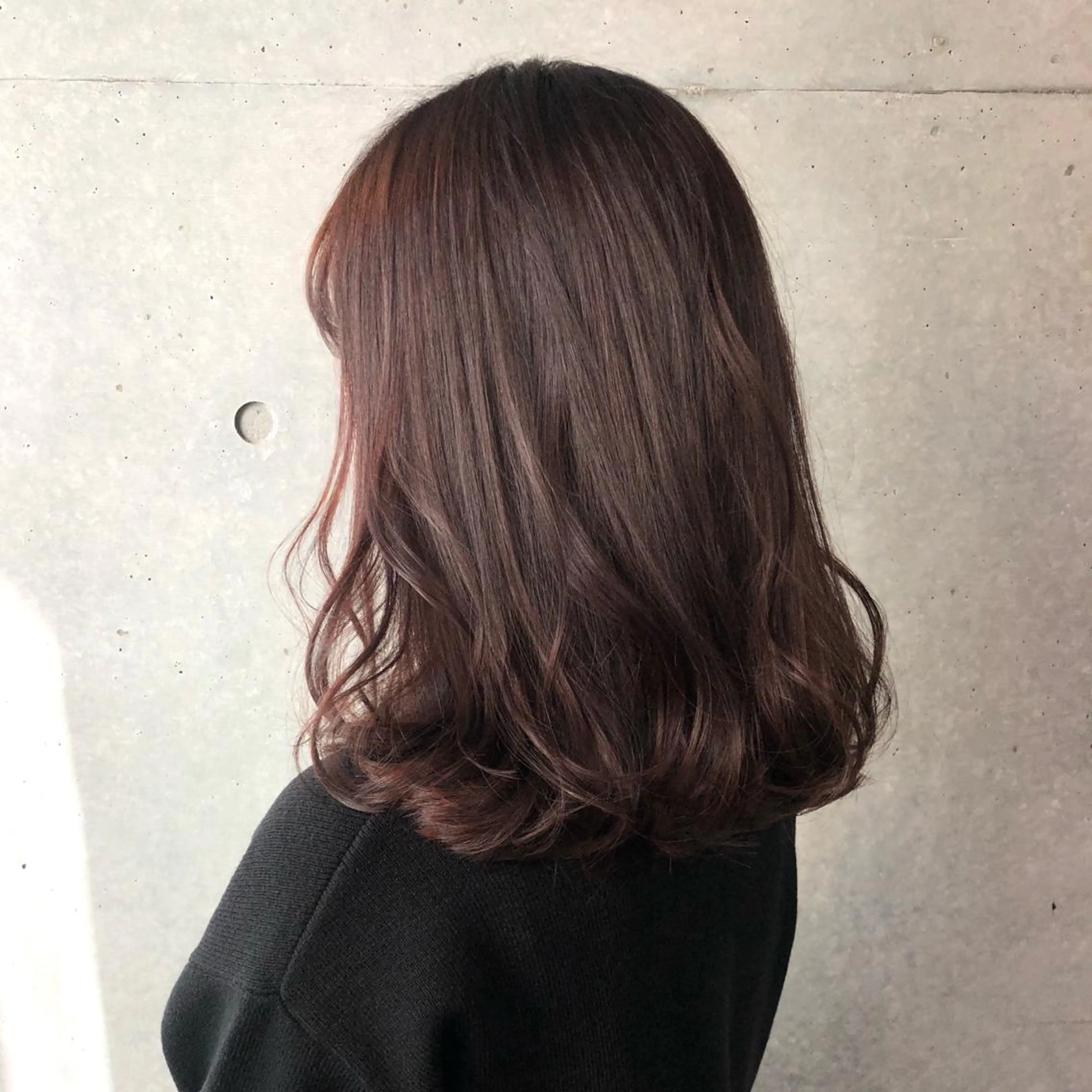 セミロング カラー 卒業式お呼ばれ🕊️ ヘアセット✴︎ミキのヘアスタイル