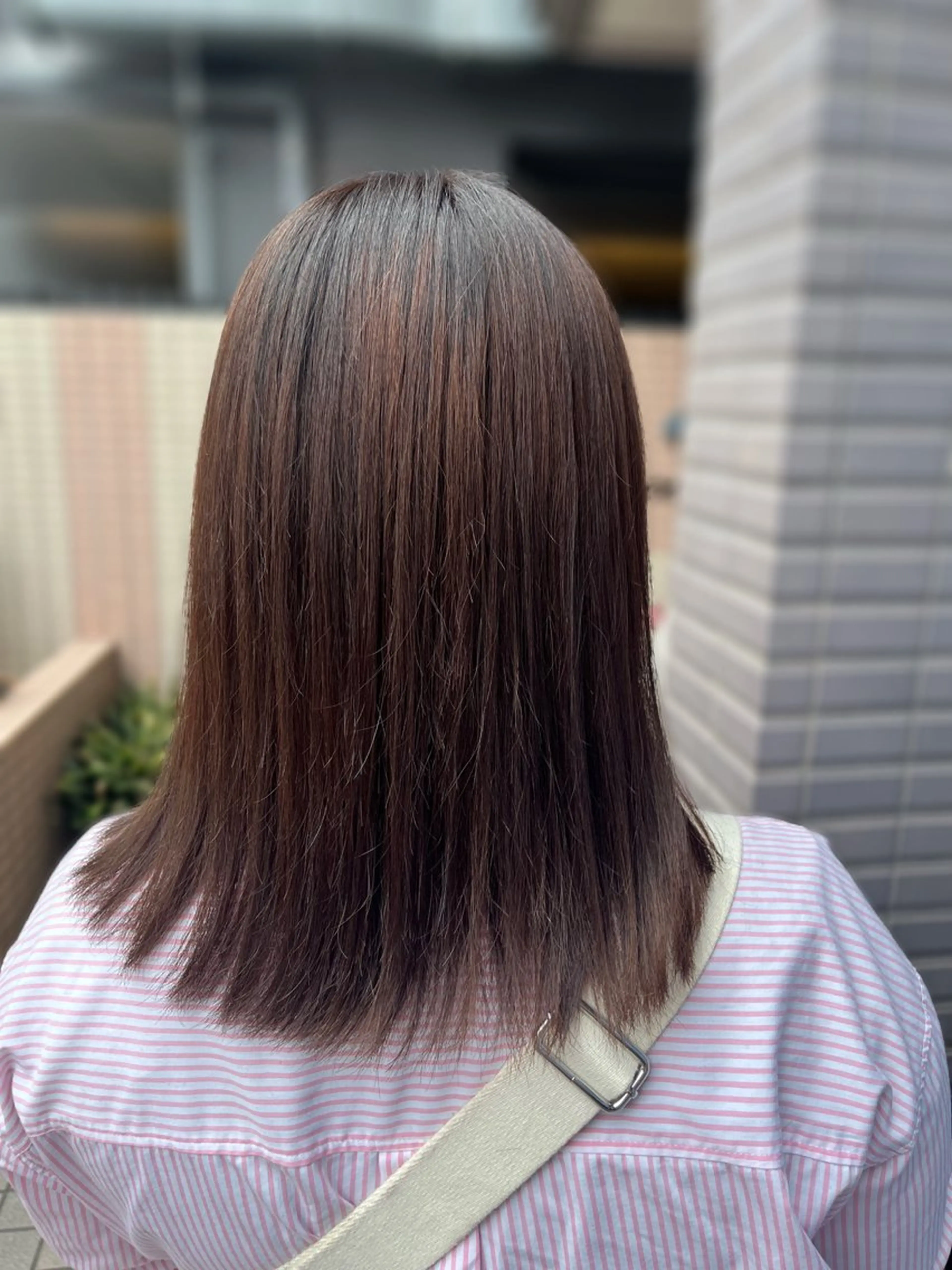 セミロング カット ヘッドスパ 加藤 あおいのヘアスタイル