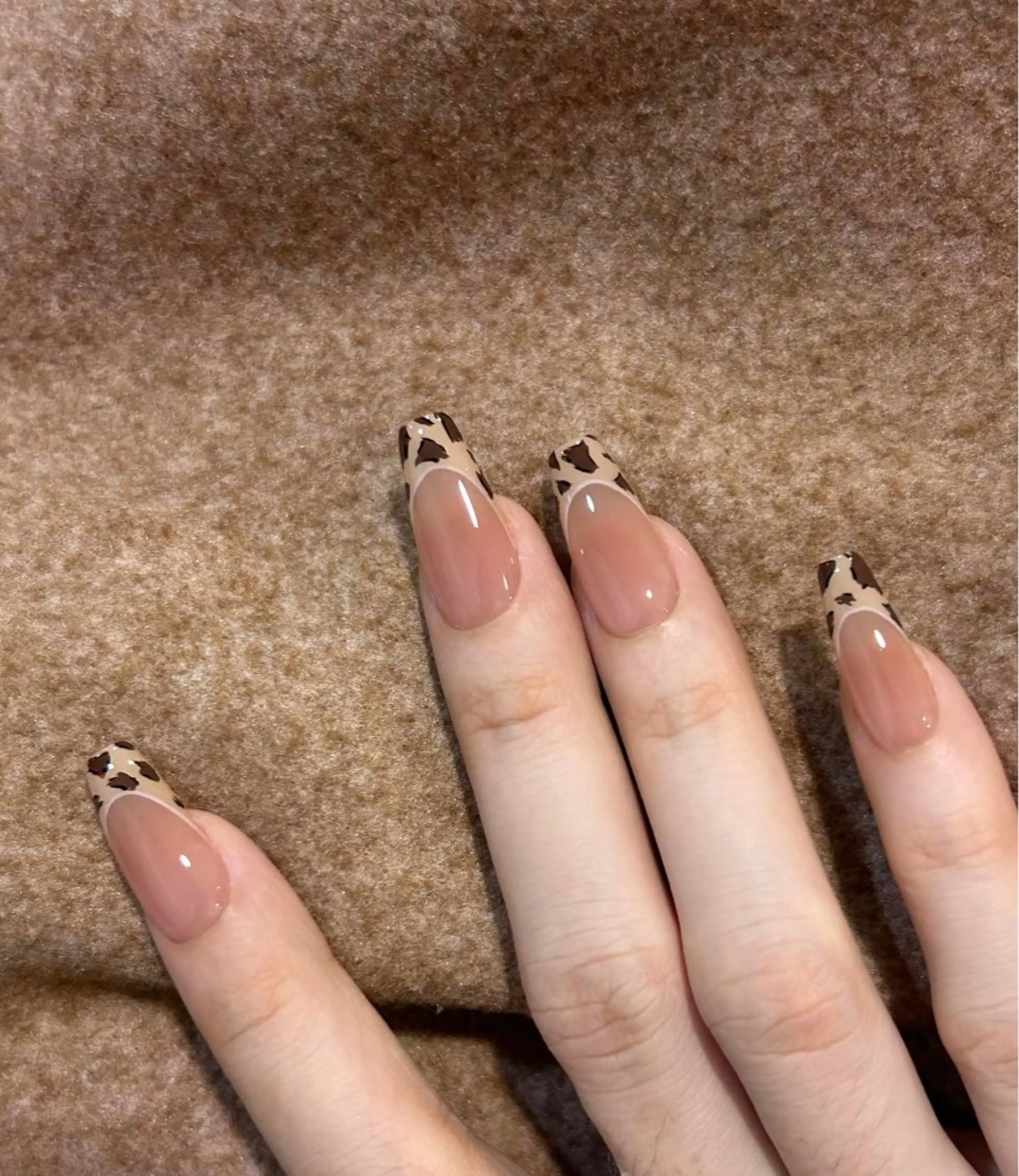 ネイル フレンチネイル 高木 維麗絲のネイルデザイン