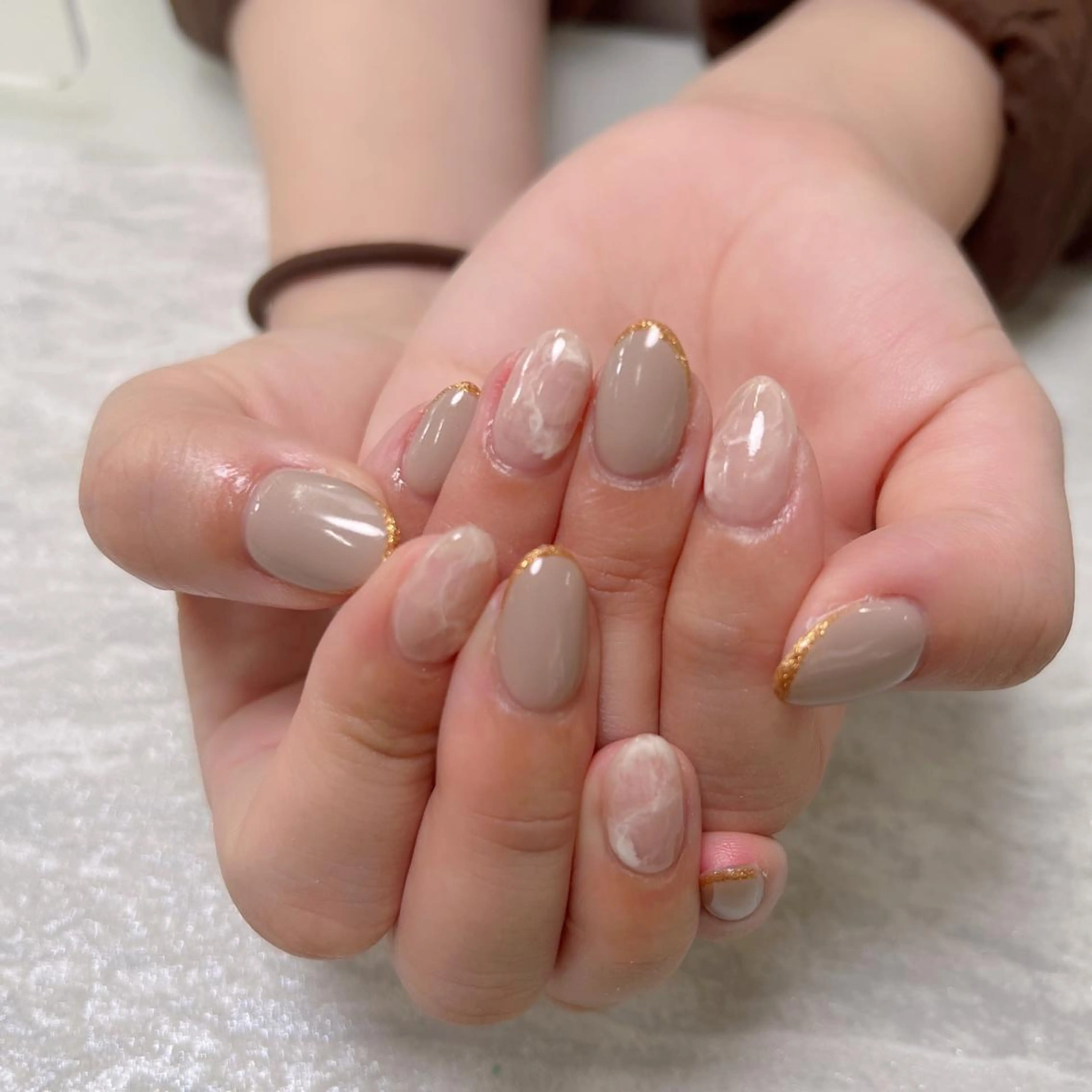 💅A定額コース(カラー約700色以上)＋甘皮ケア＋保湿ケアの写真