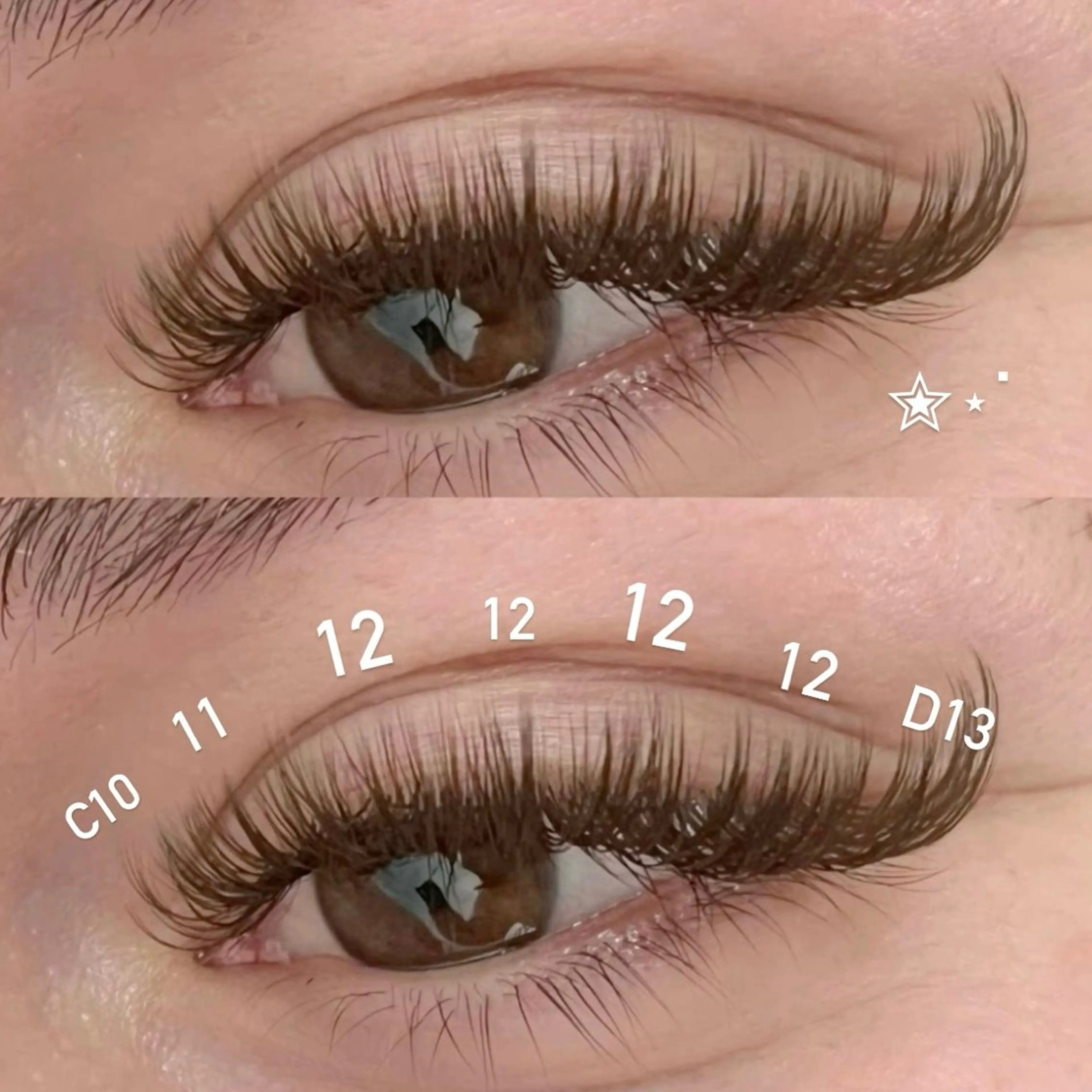 マツエク・マツパ AILEEN *のマツエク・マツパデザイン