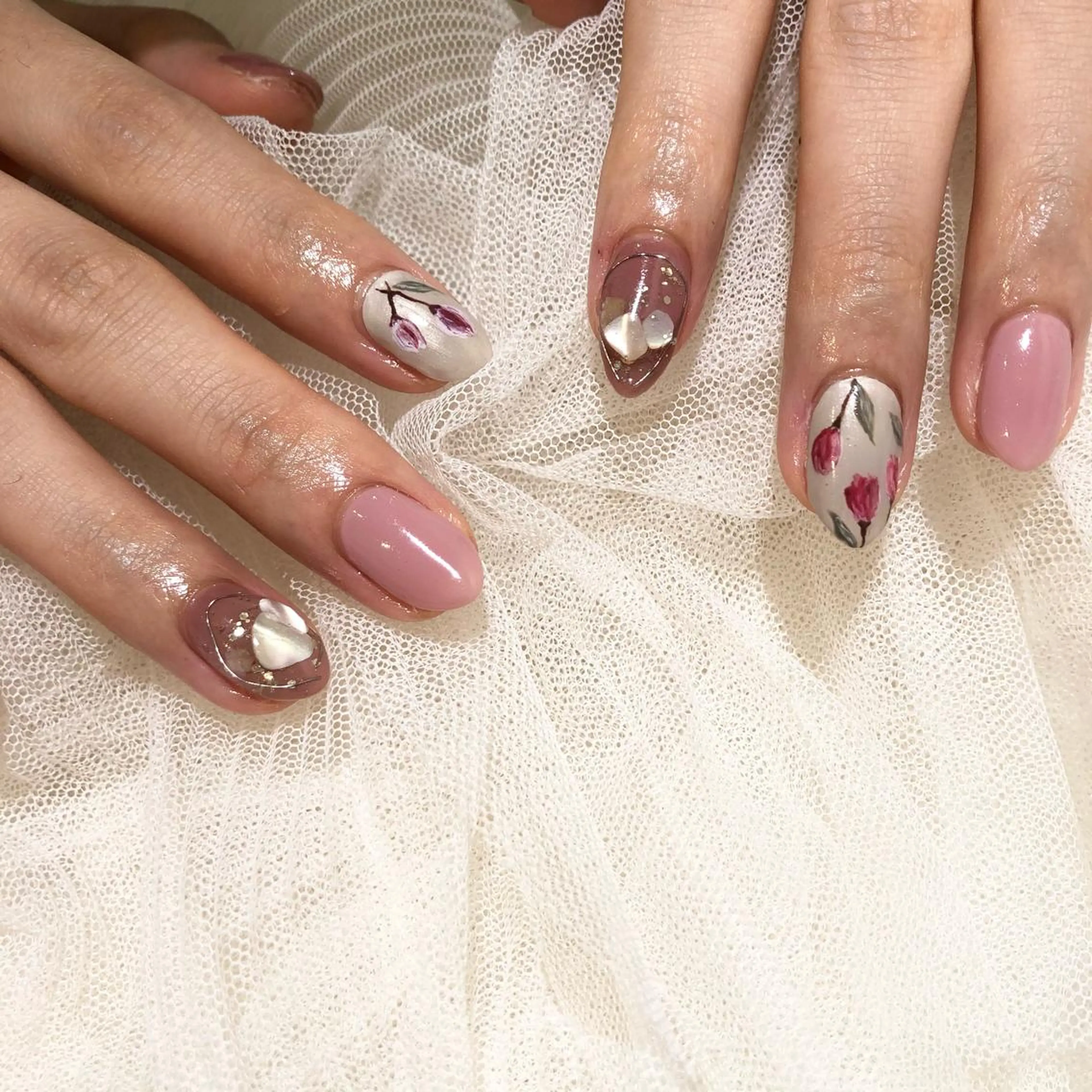 ネイル classic 新横浜所属・山田 暉のネイルデザイン