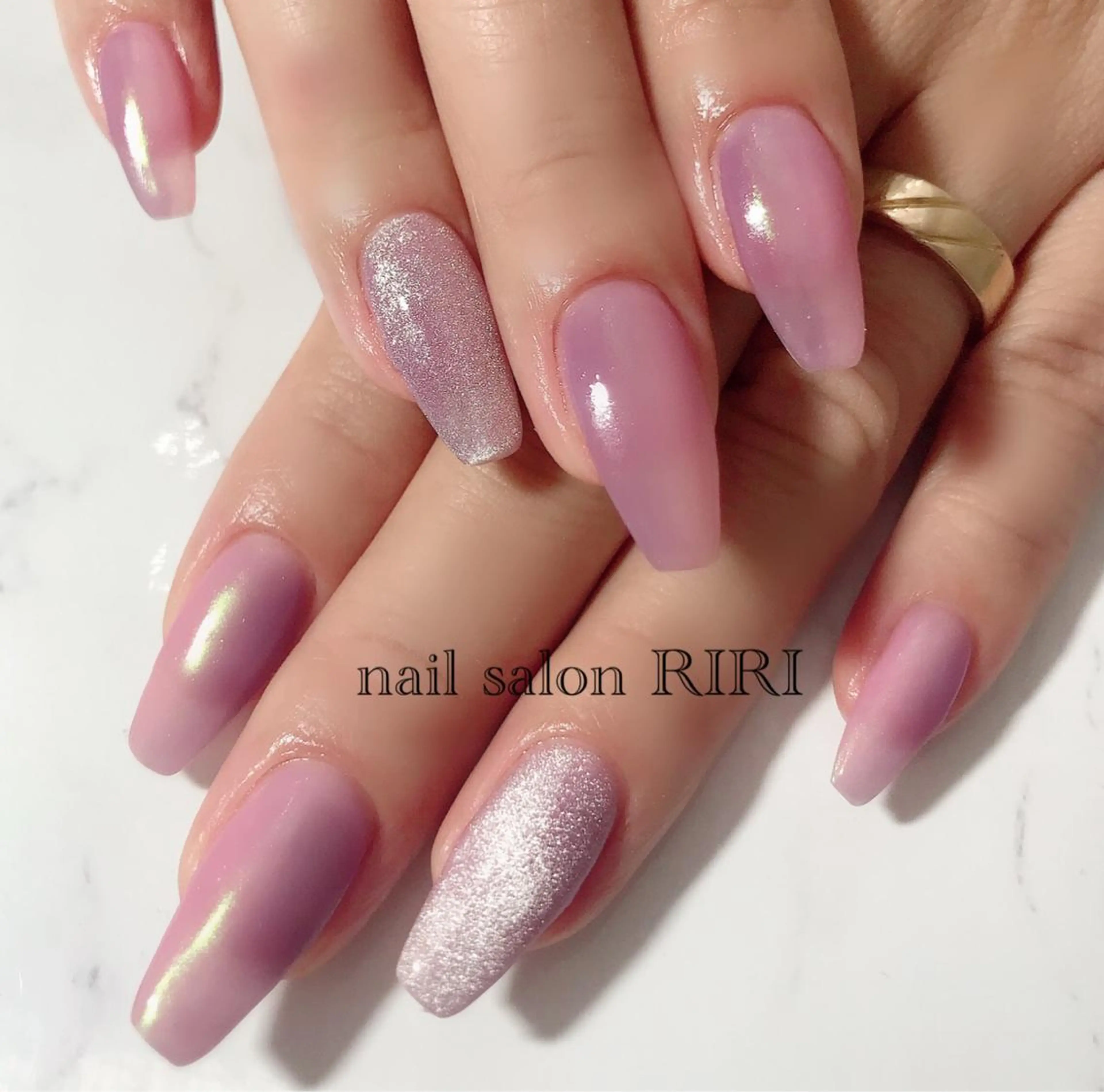 ネイル マグネットネイル RIRI リリのネイルデザイン