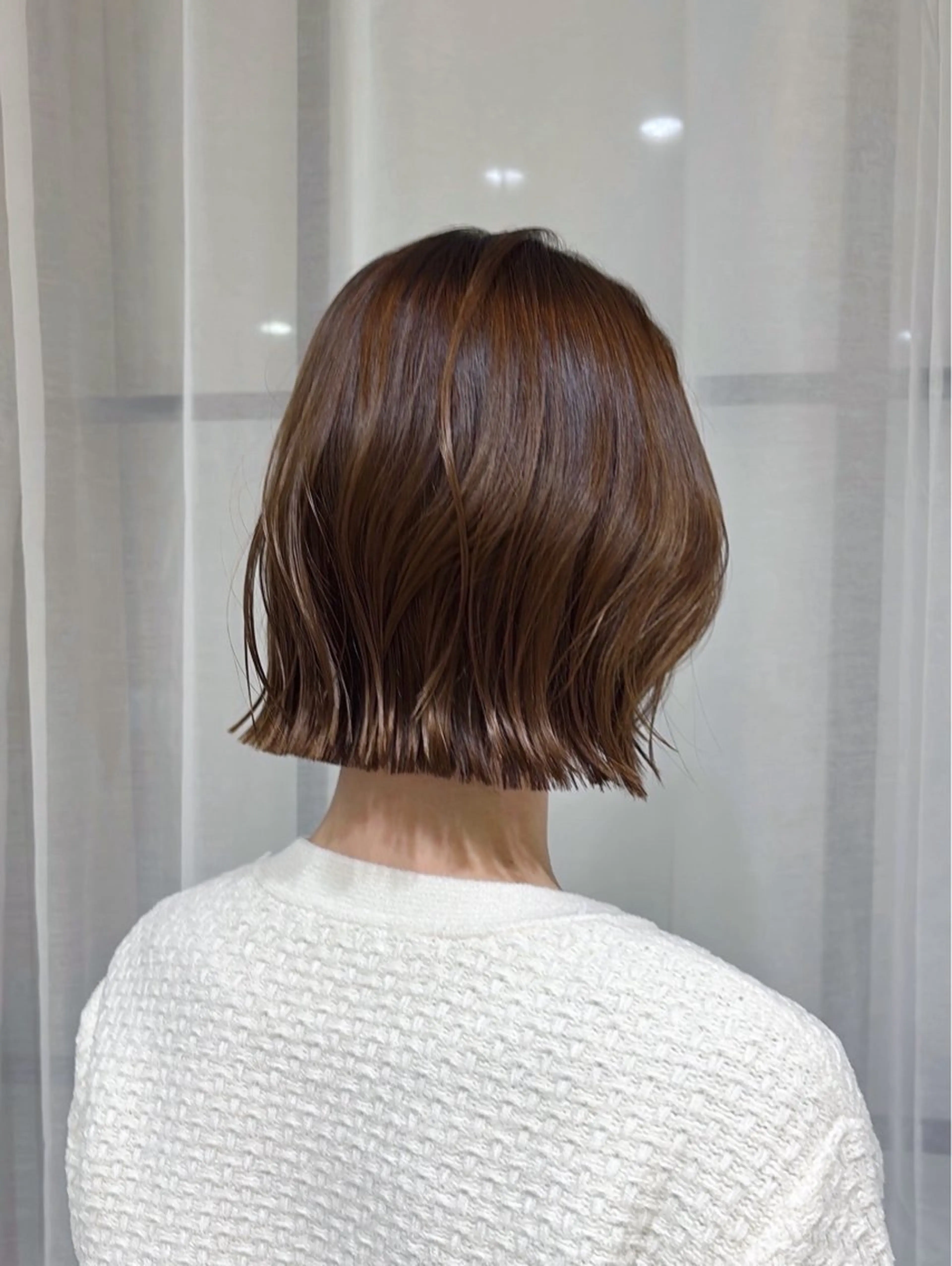 ミディアム カット 梅田美容室/カット /Maoのヘアスタイル