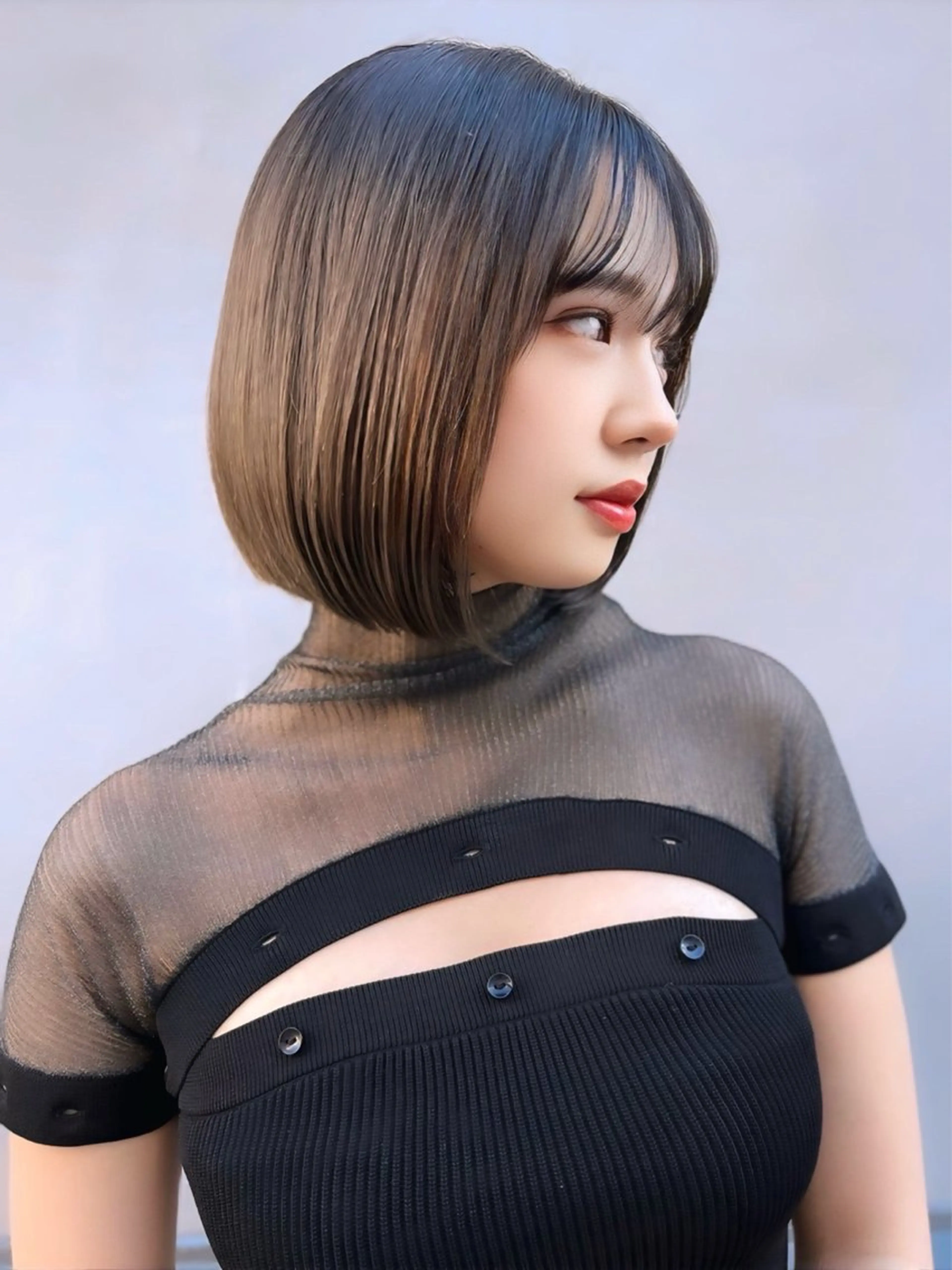 ショート カット 縮毛矯正 トリートメント ✨髪質改善特化✨副 店長椎葉信乃介のヘアスタイル
