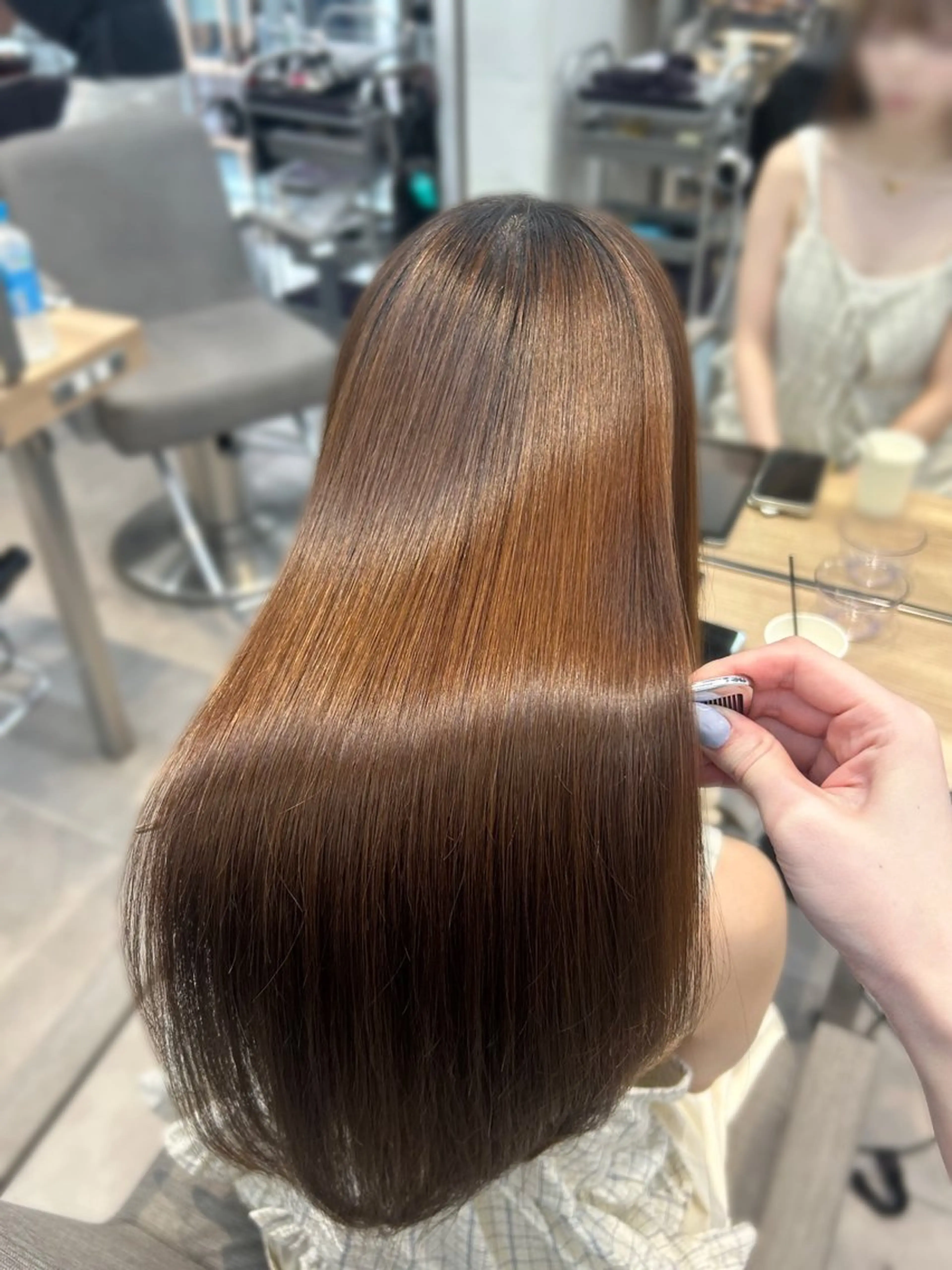 ロング 縮毛矯正 🌷艶色/艶髪/横浜 /norika🌷のヘアスタイル