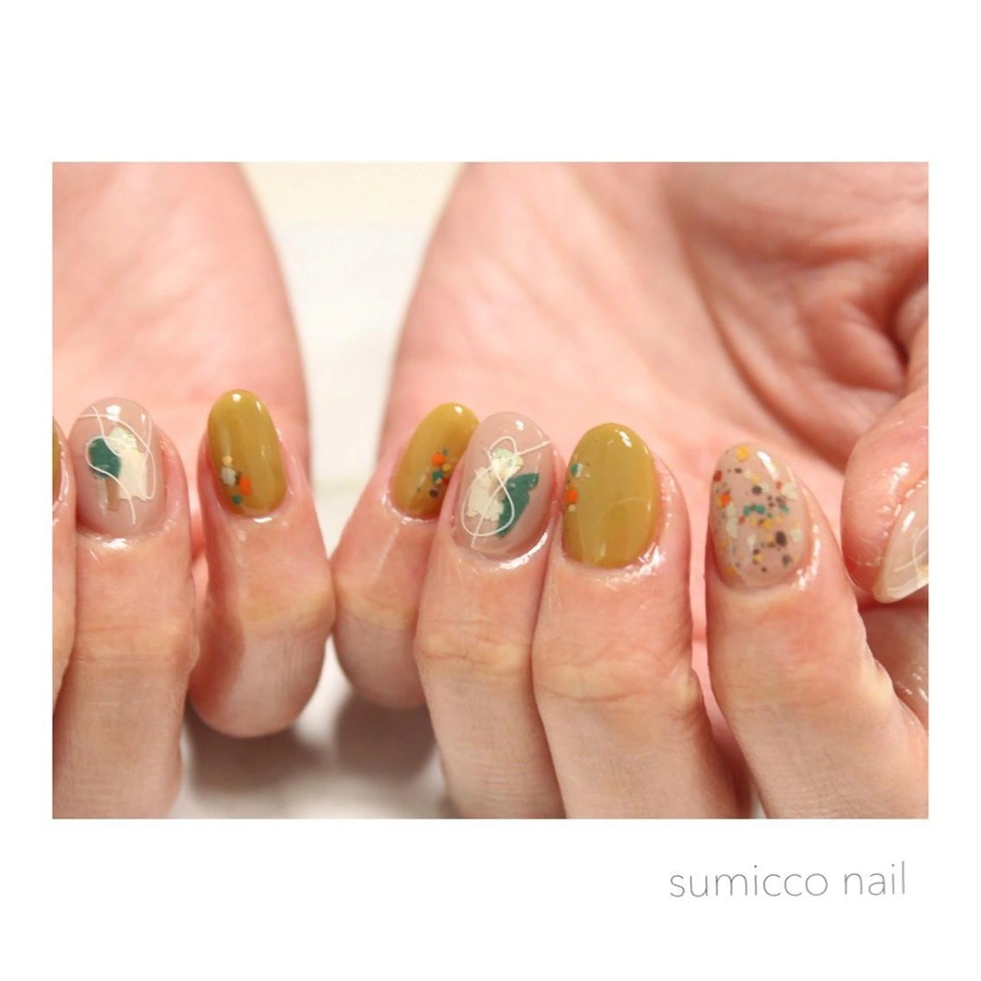 ネイル ハンドネイル ハンドケア sumicco nailのネイルデザイン