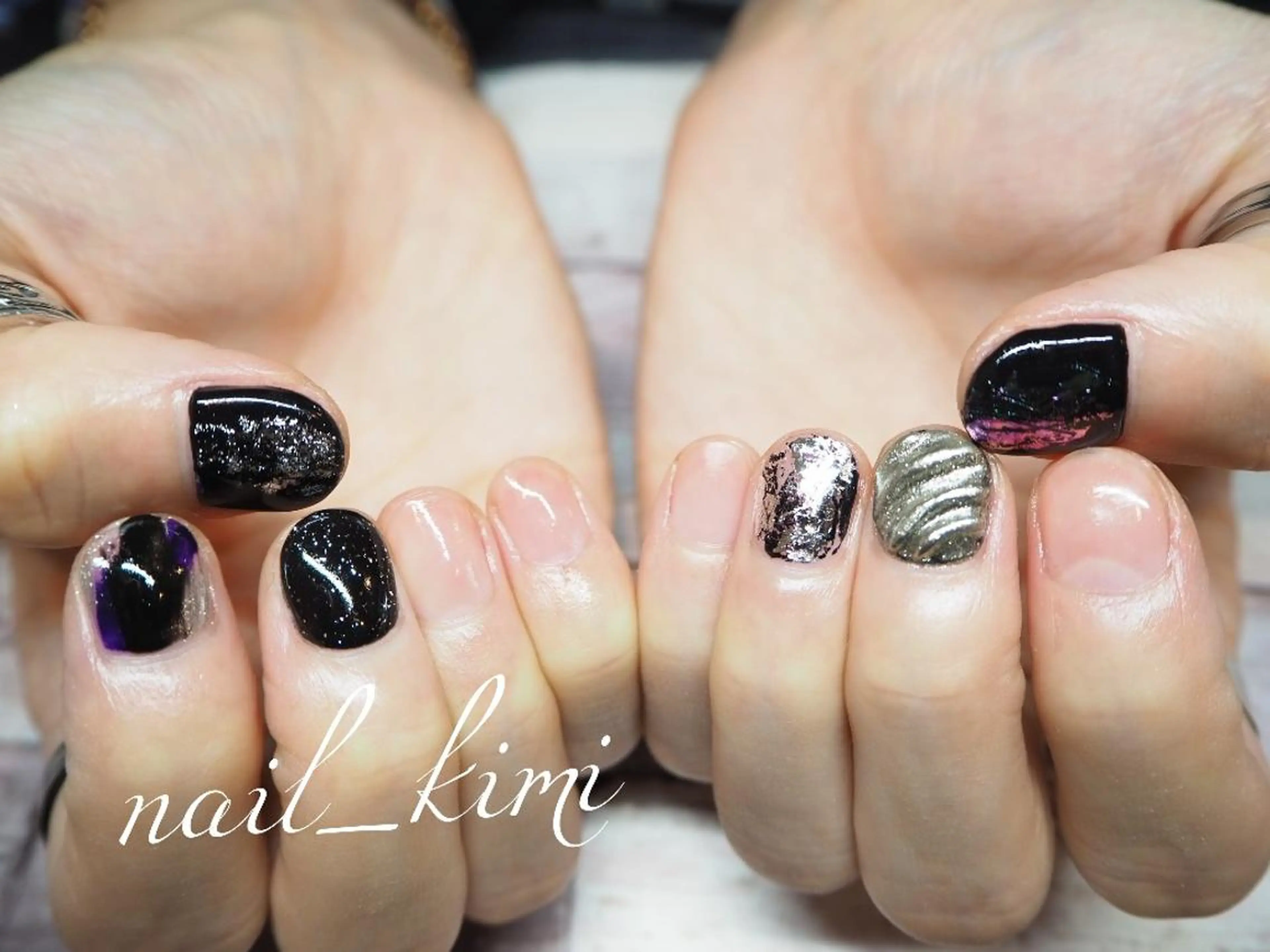 メンズ ネイル メンズネイル ConneQt所属・ETHOSENSE. kimikaのネイルデザイン