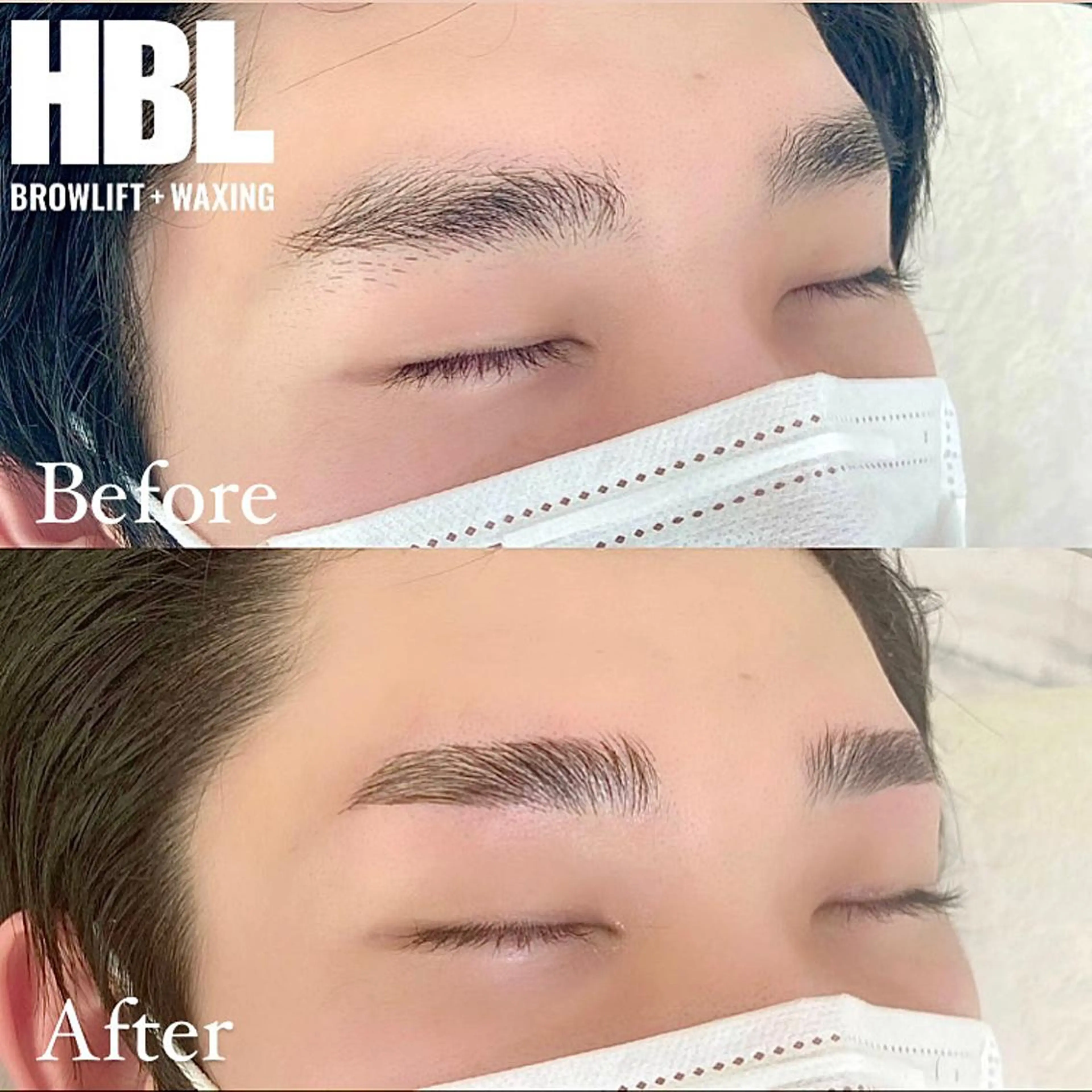 アイブロウ ハリウッドブロウリフト 眉毛ワックス脱毛 Three 👑まつげ＆眉の眉毛・アイブロウイメージ