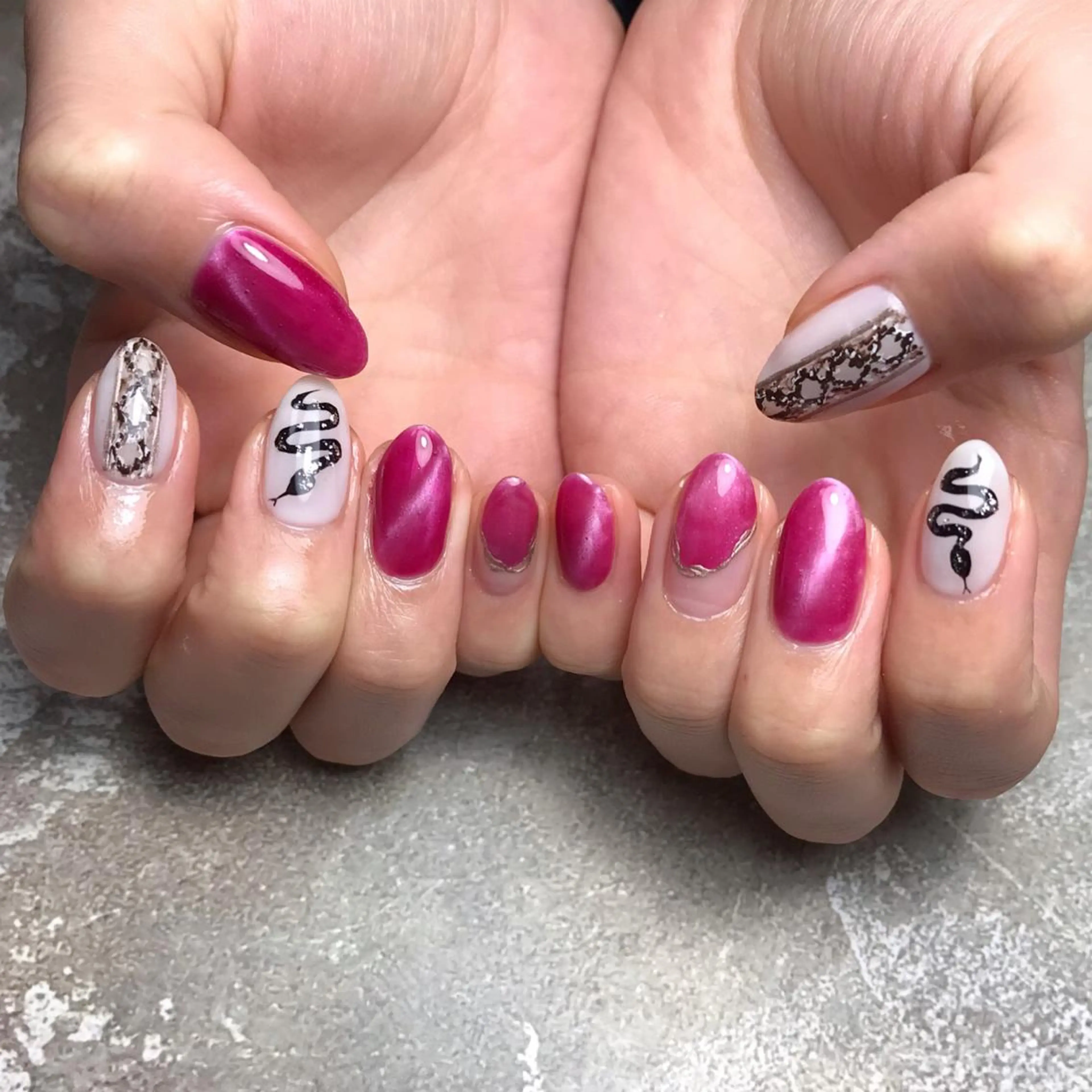 ネイル ハンドネイル 💅chainail _aiのネイルデザイン