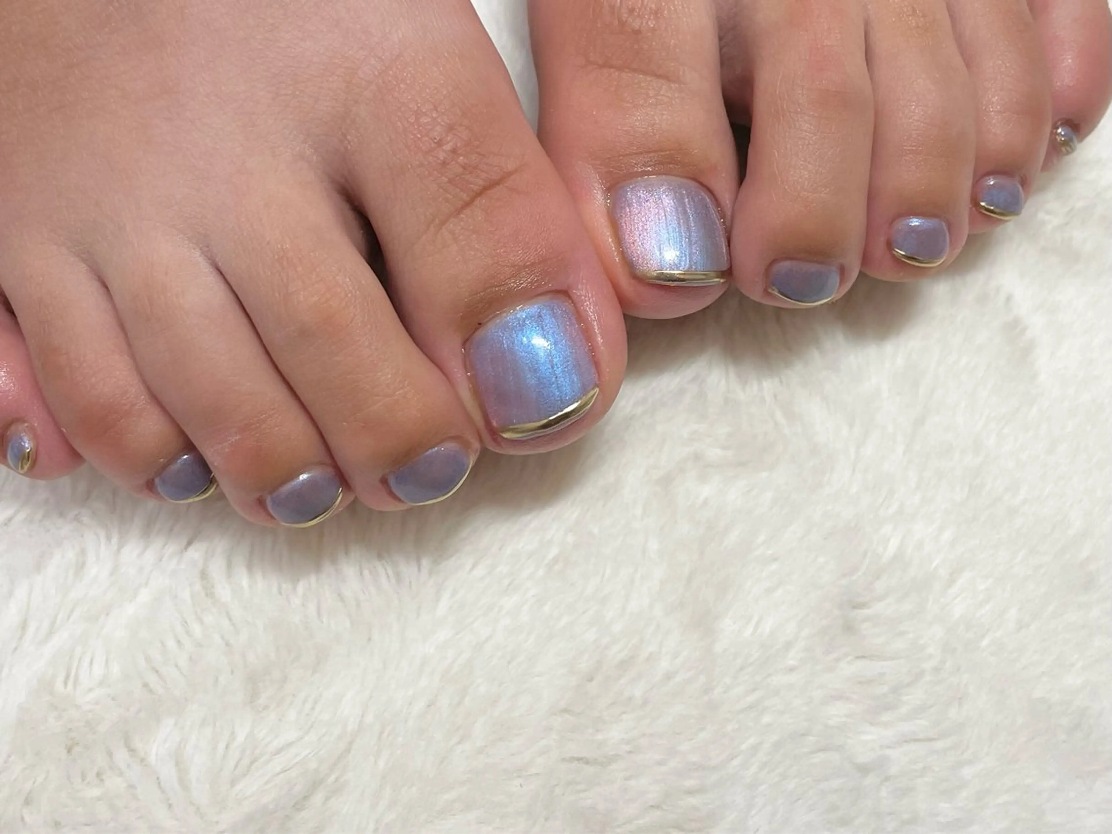 ネイル フレンチネイル マグネットネイル ミラーネイル riri-nail Rie Endoのネイルデザイン