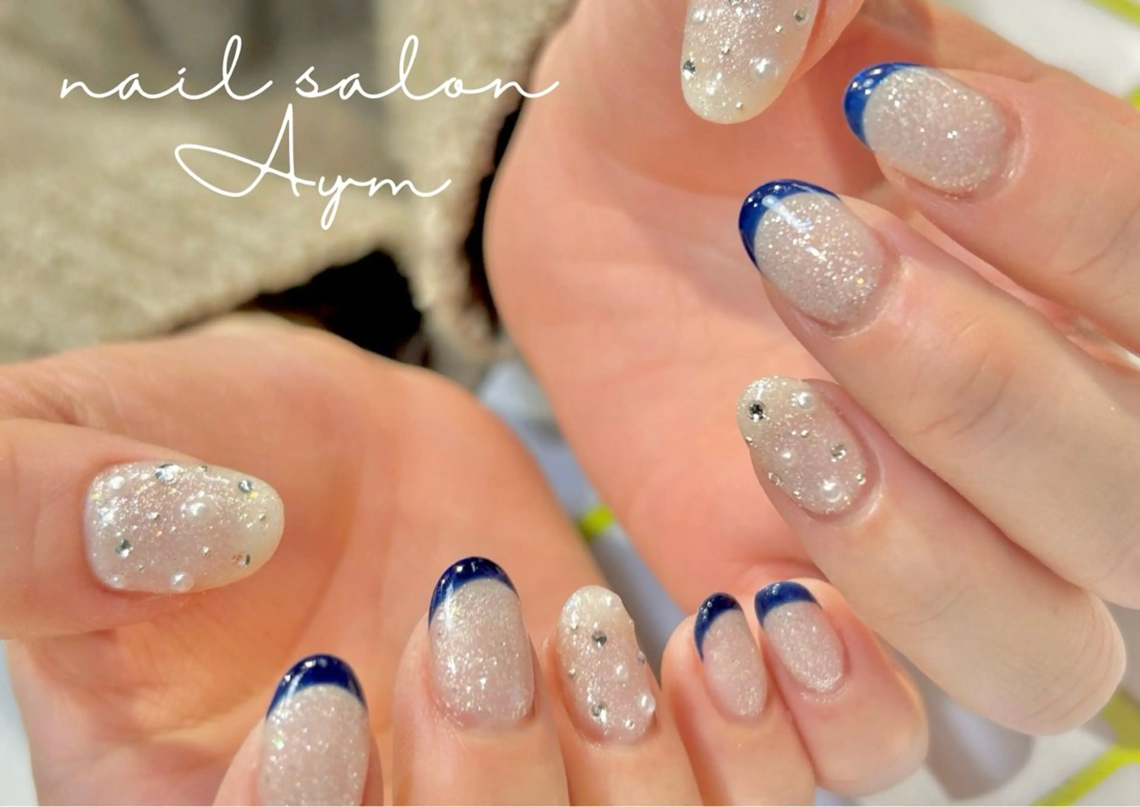 ネイル フレンチネイル nail salon Aymのネイルデザイン