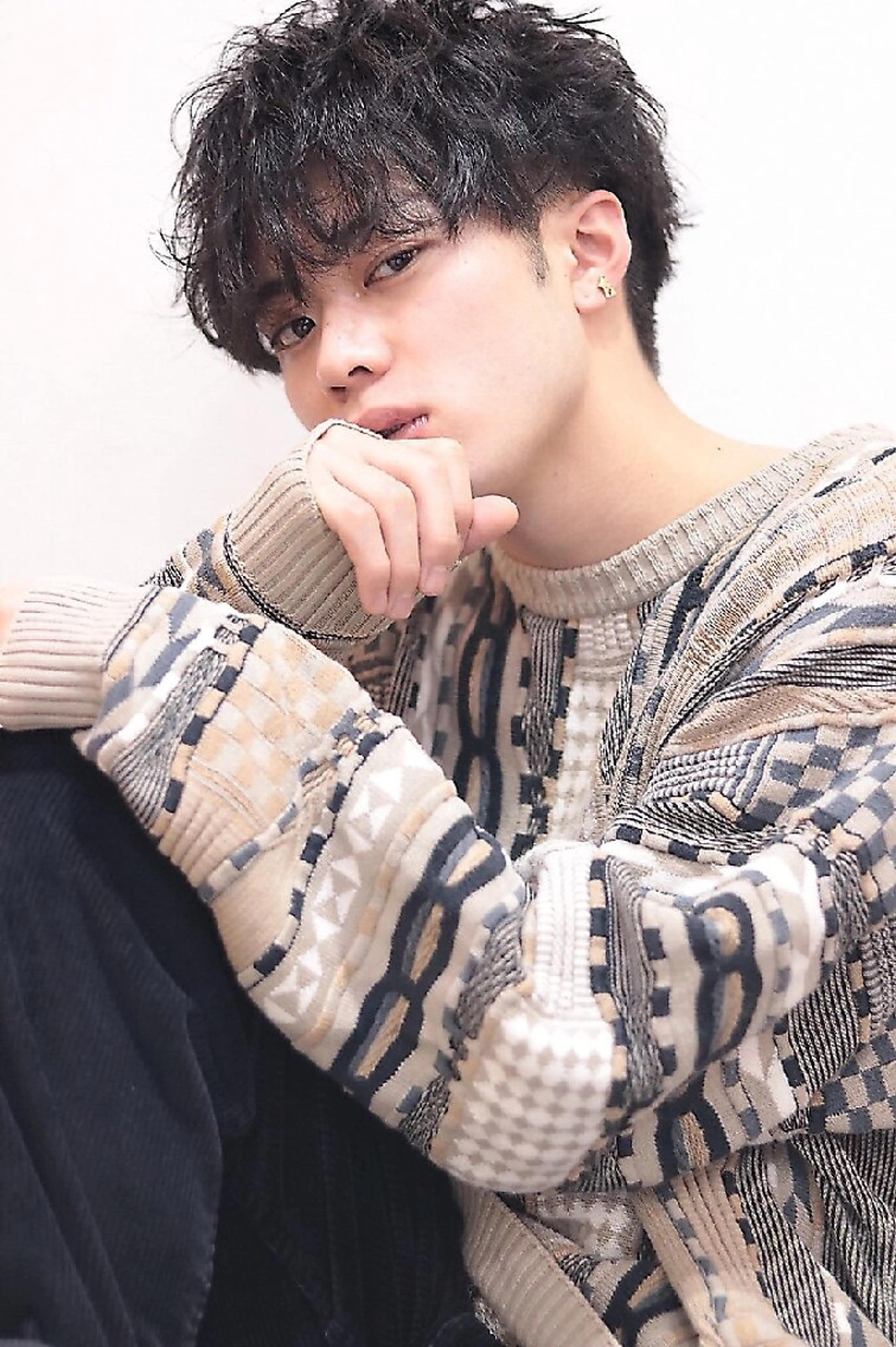 ショート メンズ マッシュ レイヤーカット カット ヘアカラー レイヤーカット特化 🌸GOTOのヘアスタイル