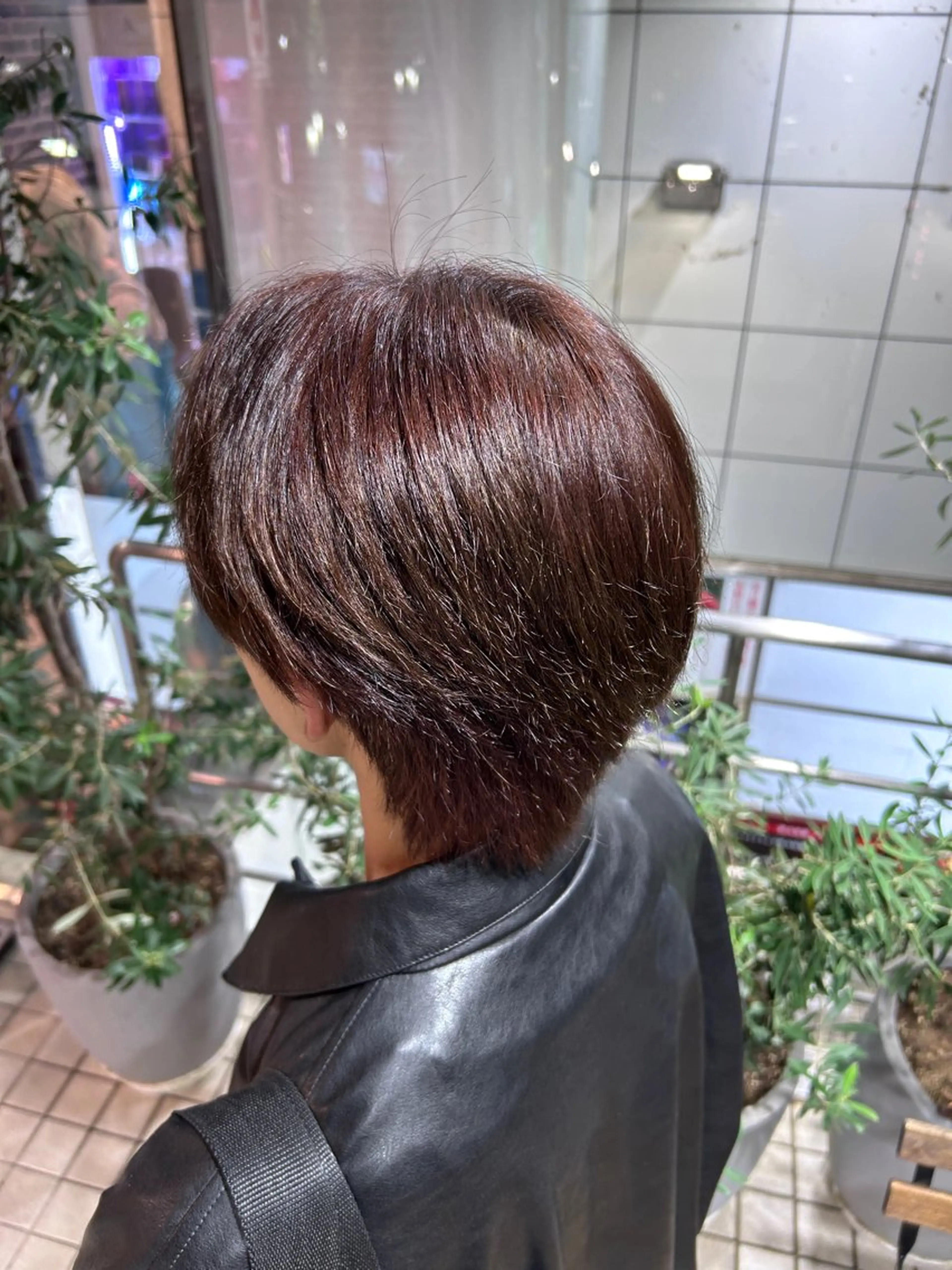 ショート カラー メンズ カット ヘアカラー 透明感ツヤカラー/ アイリスト/ゆきなのマツエク・マツパデザイン