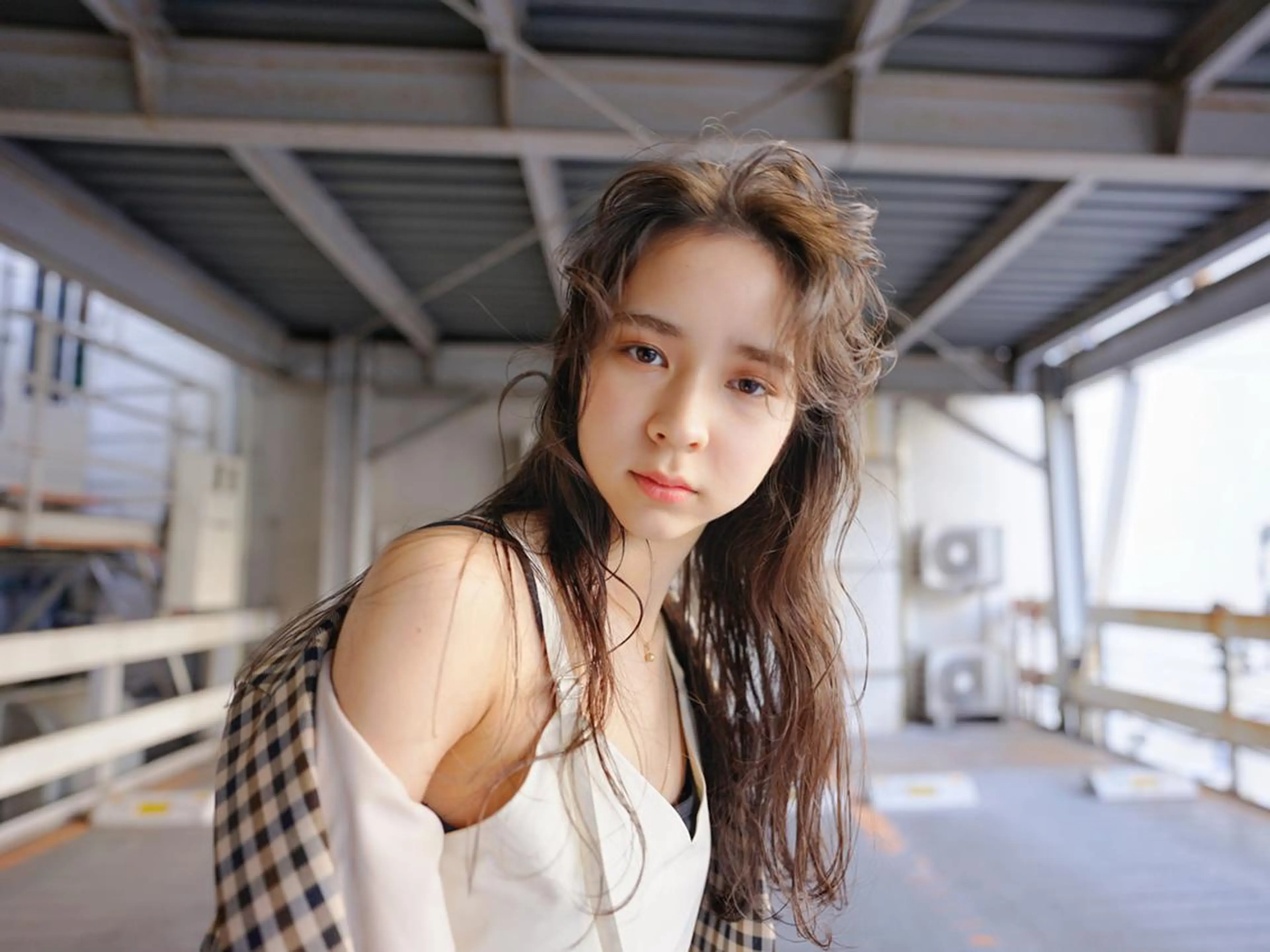 ロング パーマ カラー ブリーチ ケアブリーチ ダブルカラー イヤリングカラー ハイライトカラー N° il duca 札幌のヘアスタイル