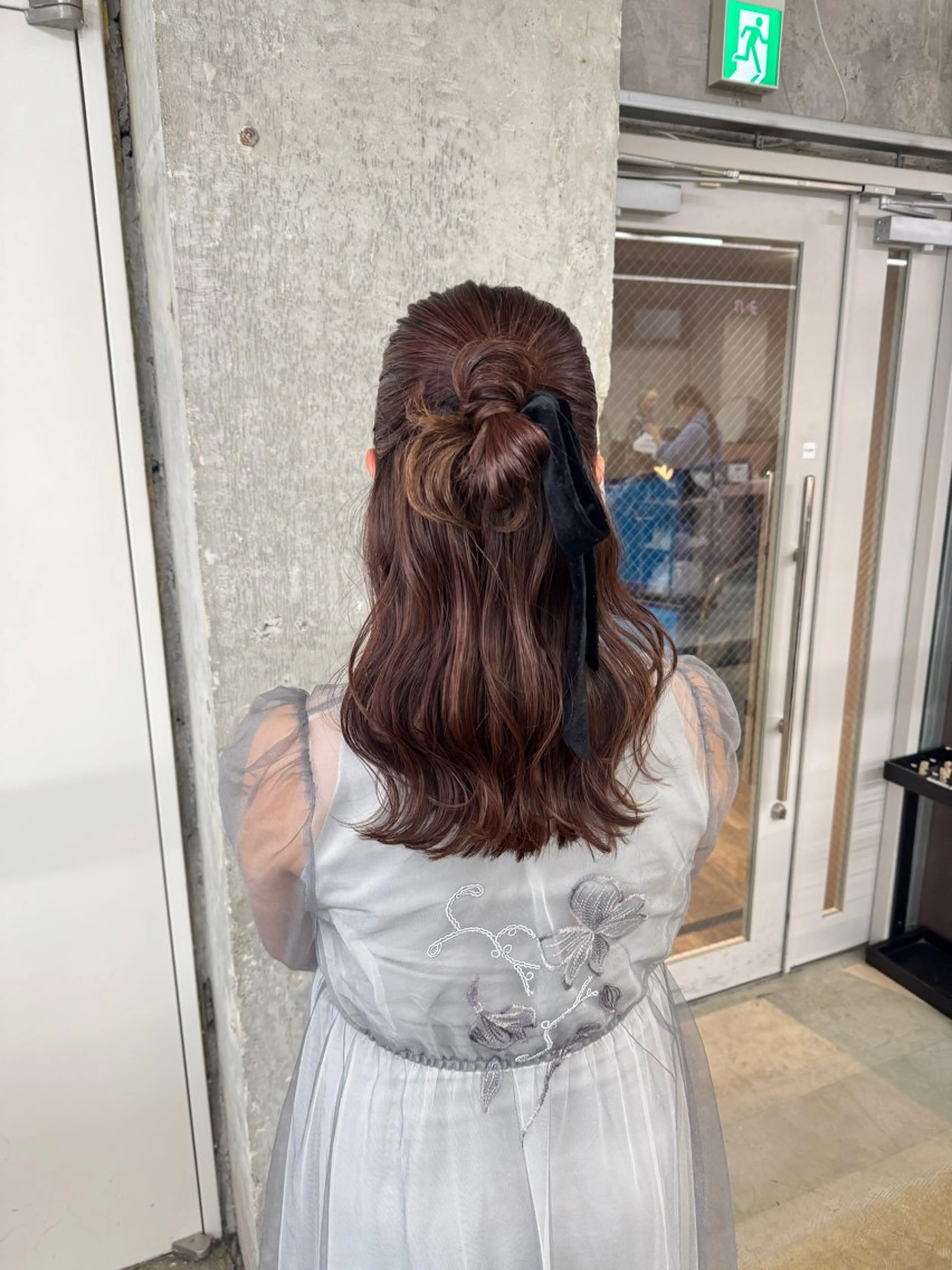 ヘアセット 森田遥奈/透明感カラ ー/似合わせカットのヘアスタイル