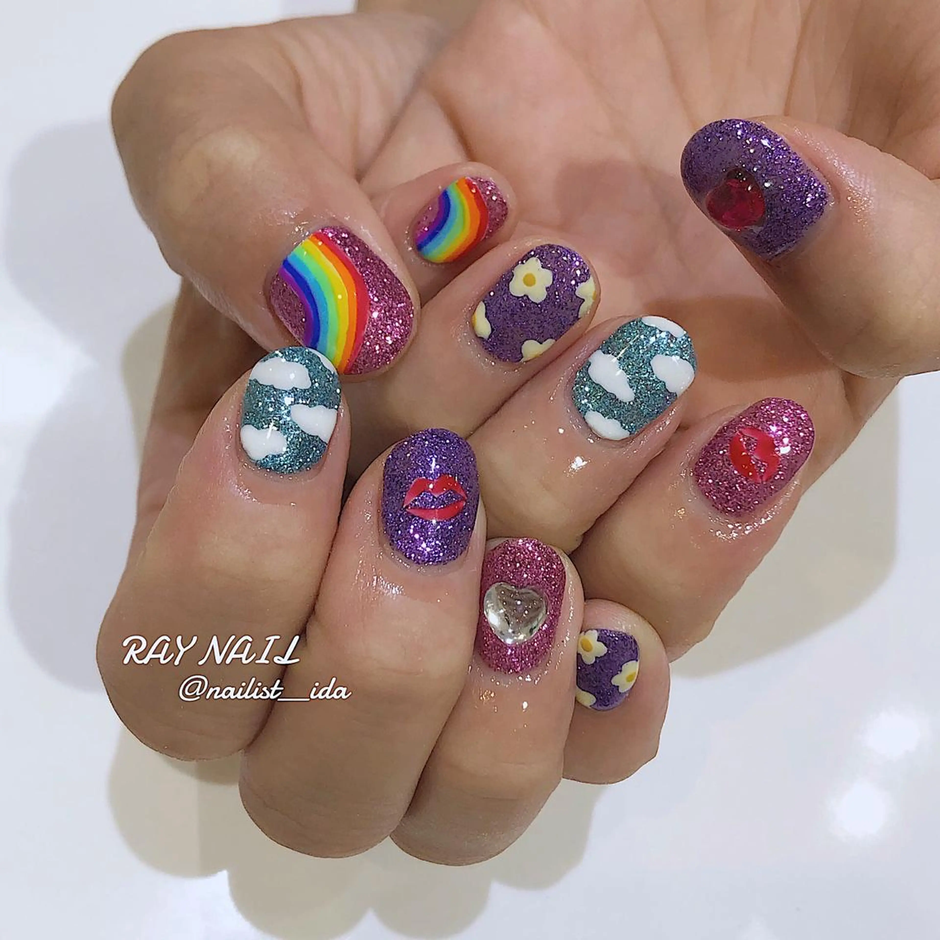 ネイル Arowa 伊田のネイルデザイン