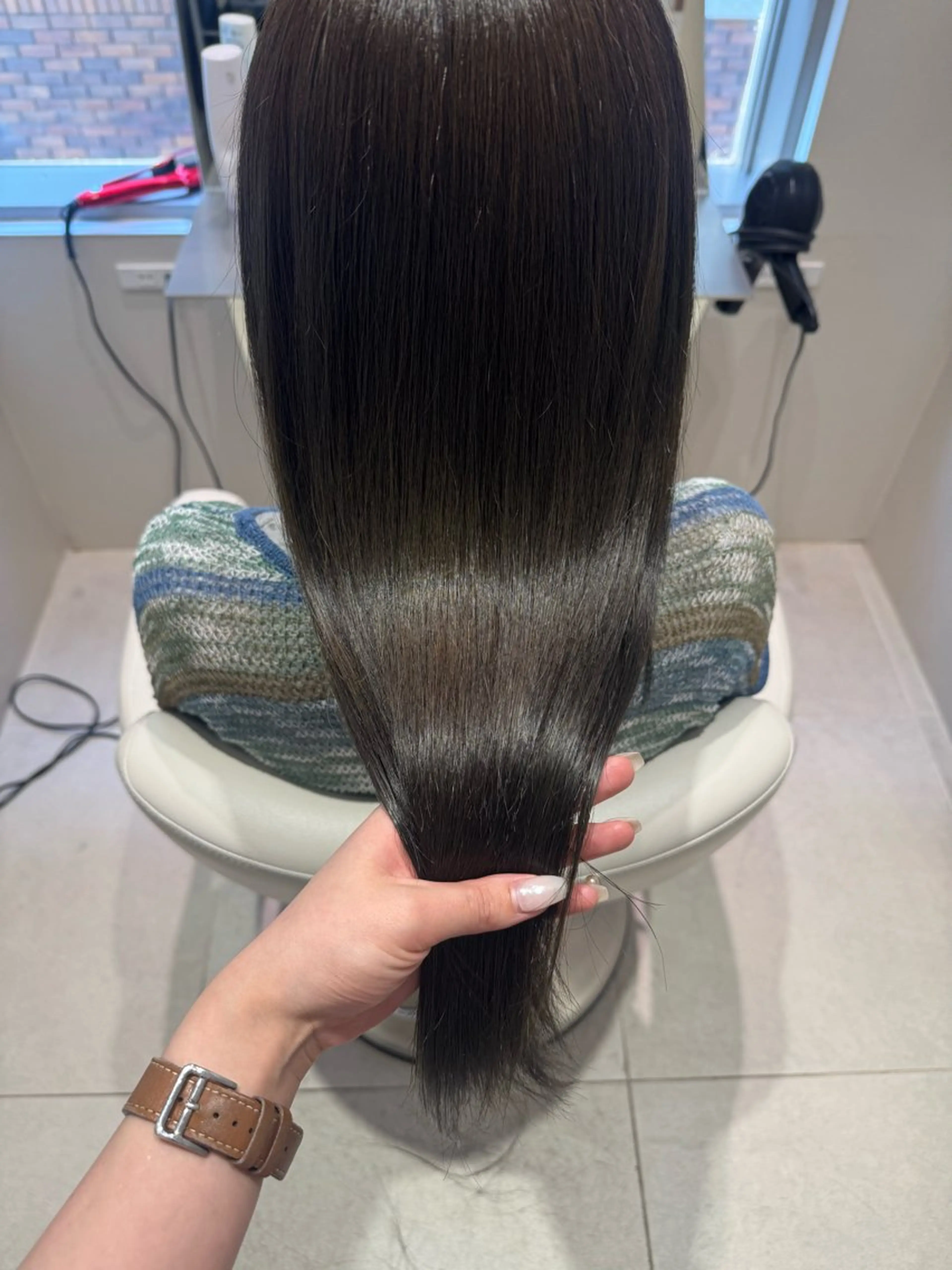 カラー 髪質改善 ヘアカラー トリートメント funa/京都河原町 /艶髪/暖色のヘアスタイル