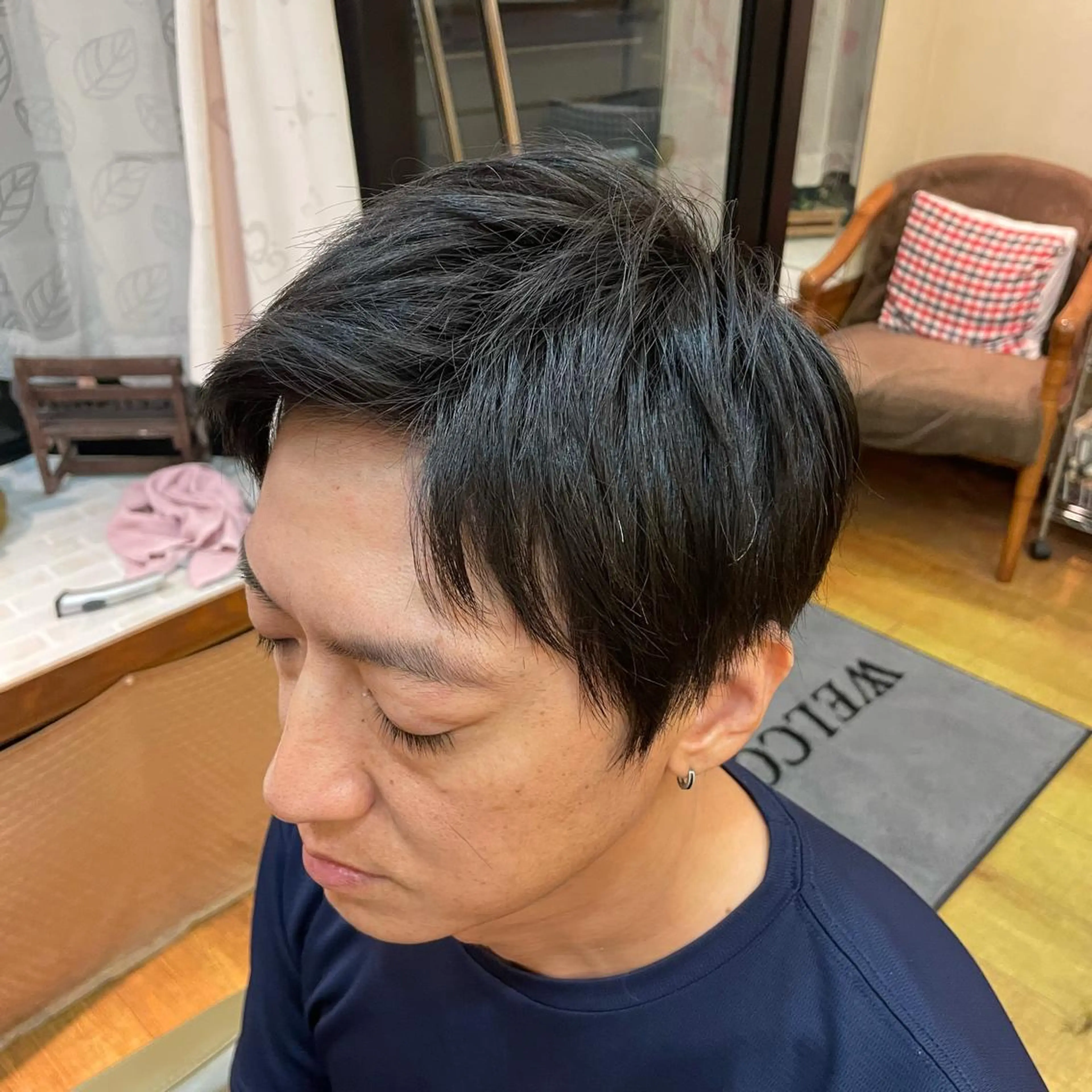 メンズ 三上 諒のヘアスタイル