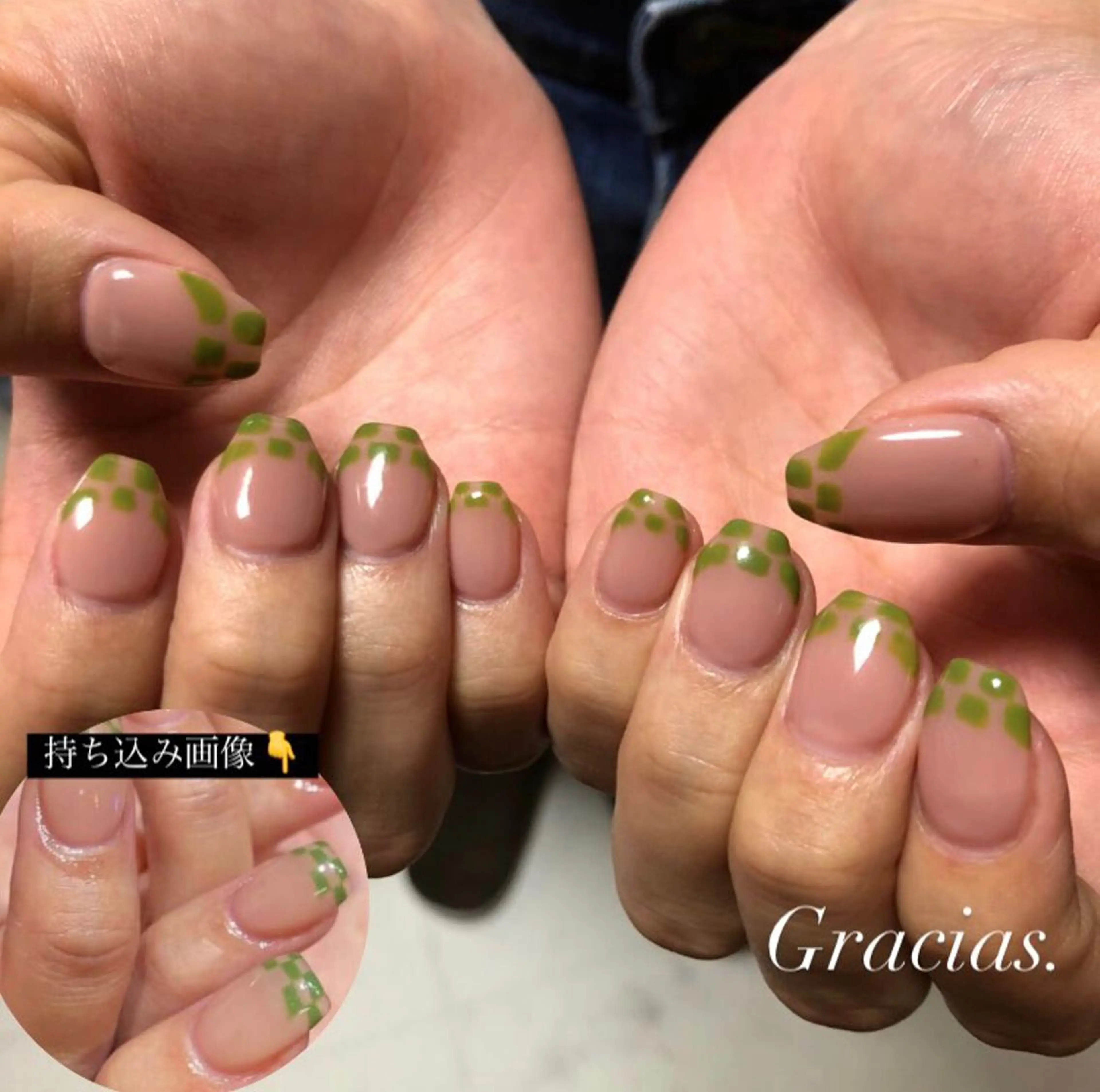 ネイル ハンドネイル Gracias. rieのネイルデザイン