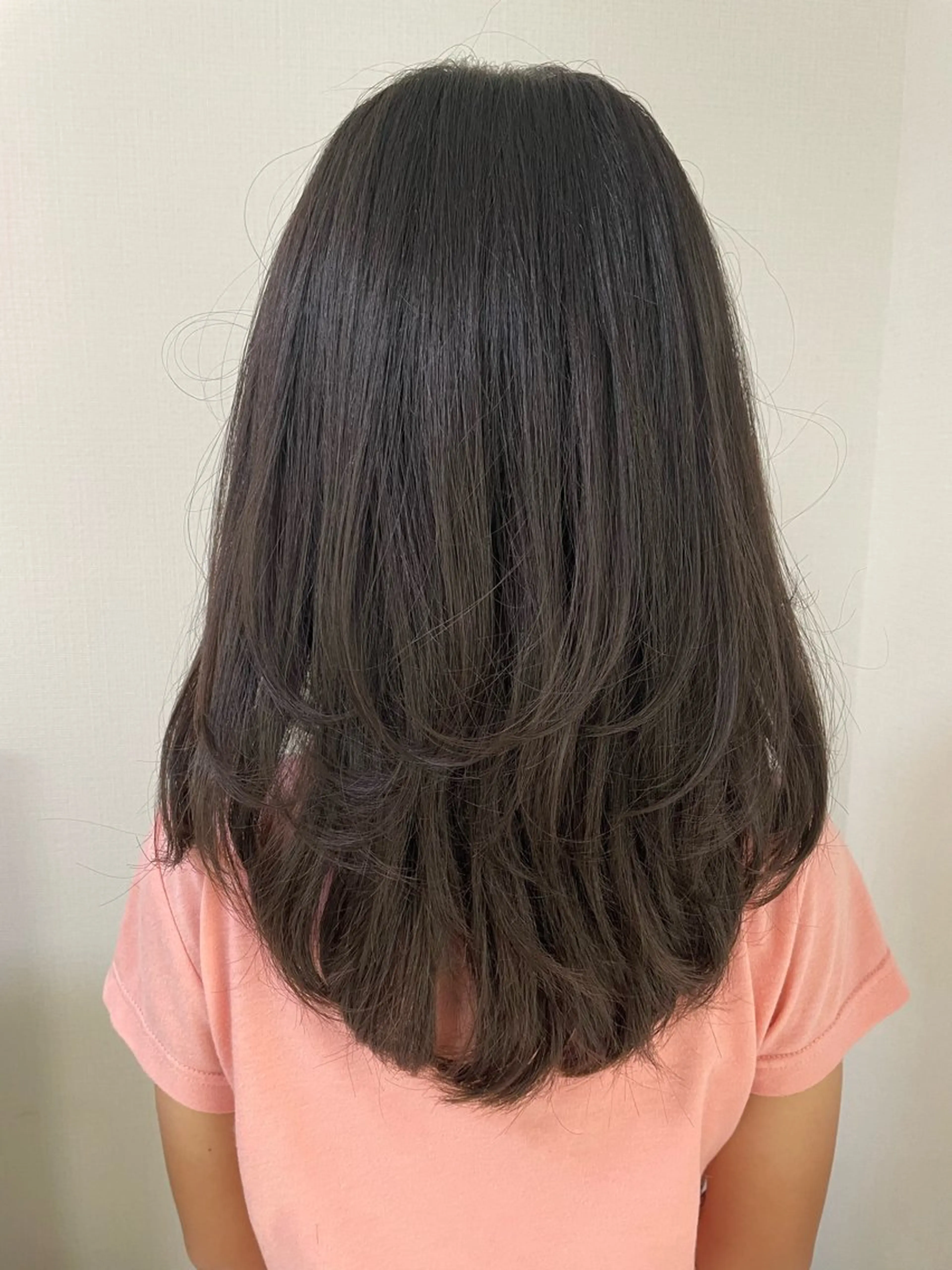 セミロング レイヤーカット YUSICA  所沢 イマムラ✳︎✴︎のヘアスタイル