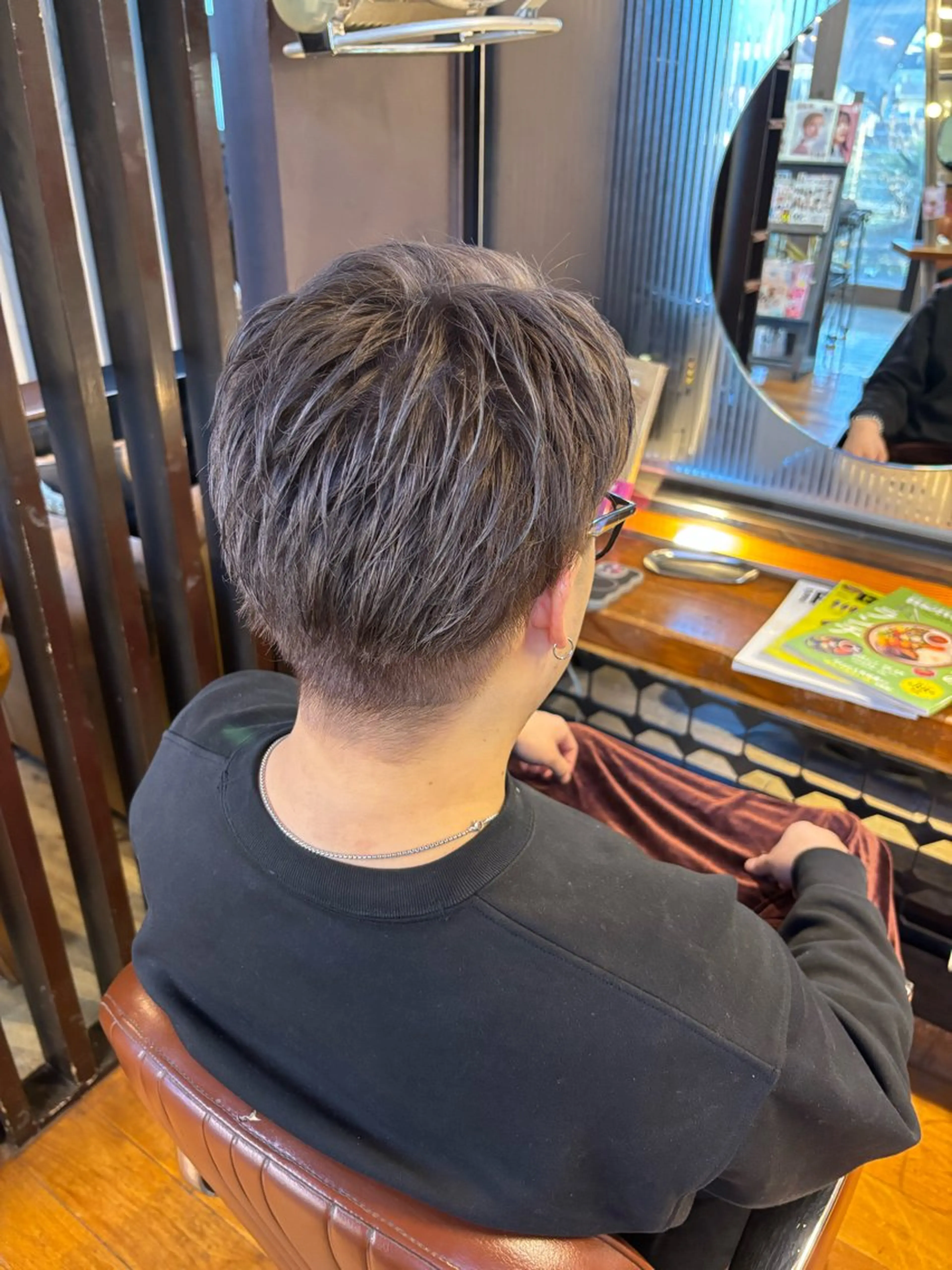 メンズ ヘアカラー NAGONSTYLE 田村　莉生のヘアスタイル