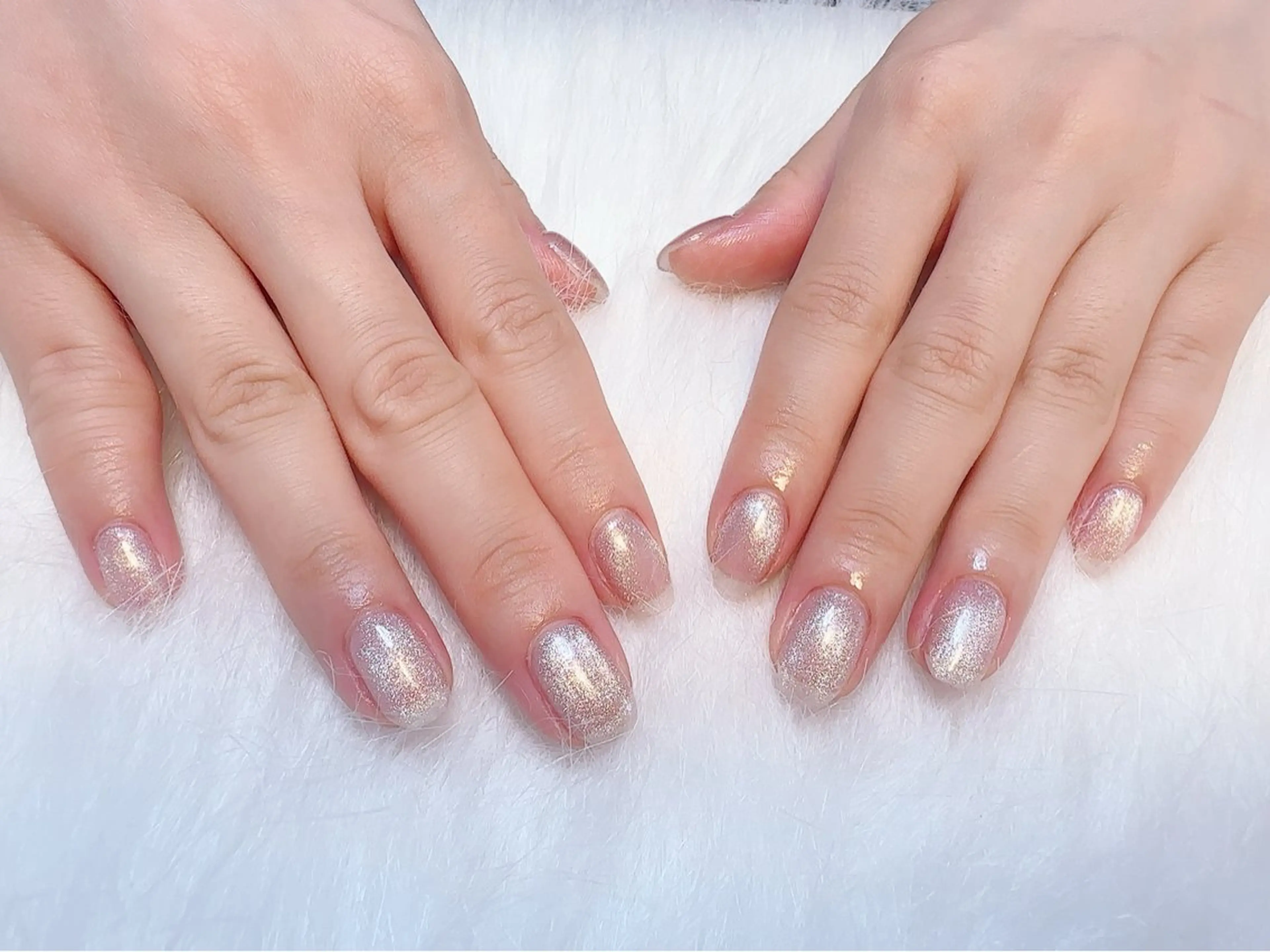 【ハンド】新規オフ無料ケア込み🩷マグネットワンカラーの写真