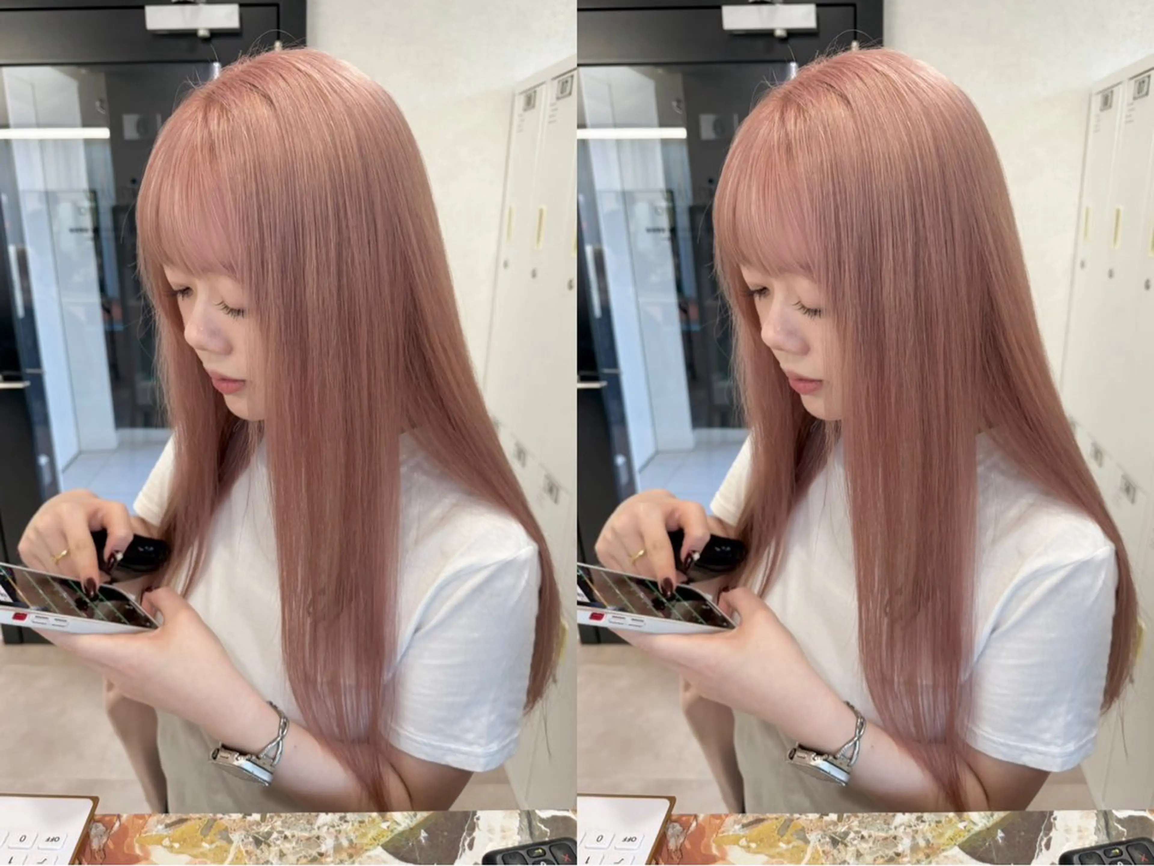 カラー ヘアカラー 後藤 蓮のヘアスタイル