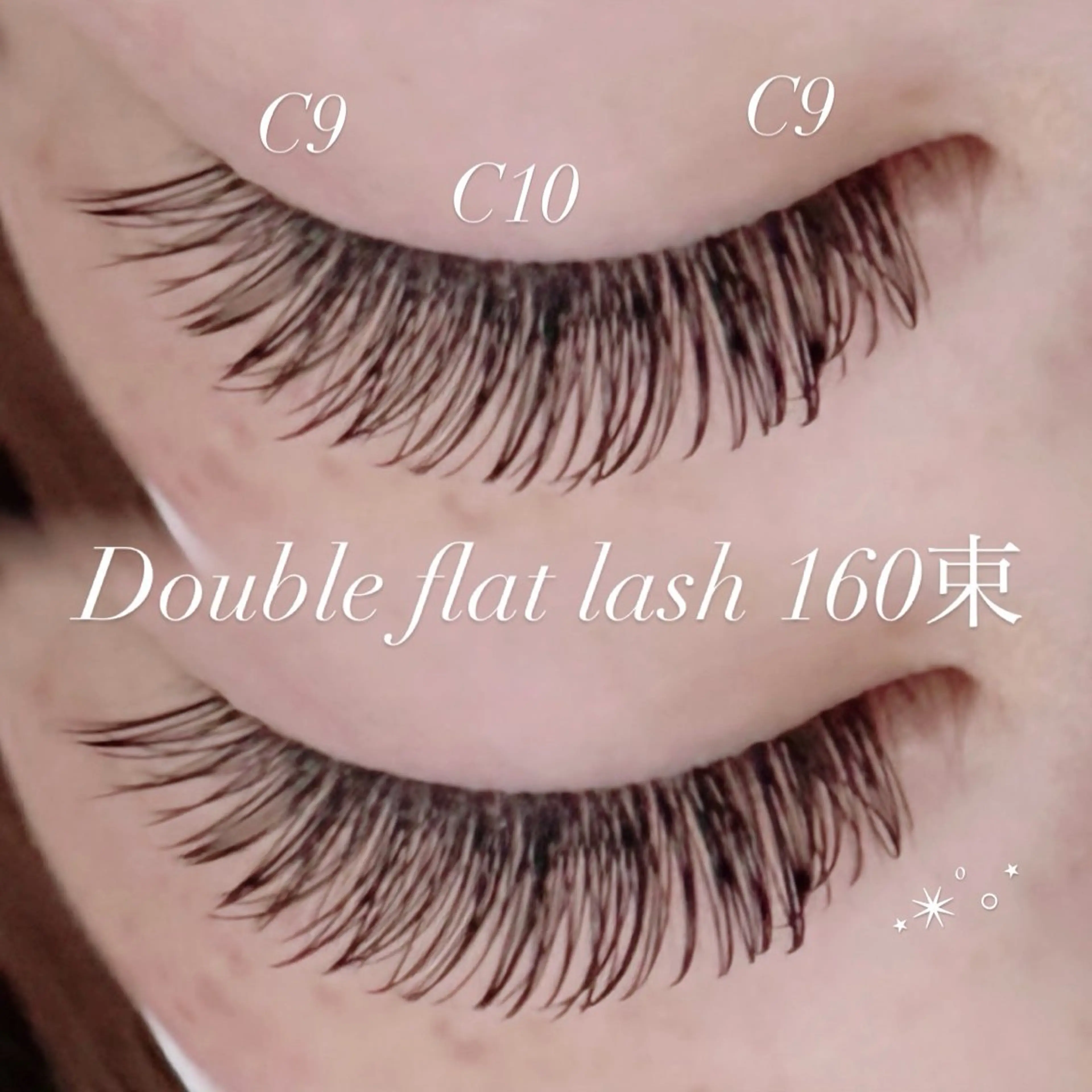 🖤 ダブルフラットorバインドロック 100束 🖤 LED、カラエク変更可 🖤の写真