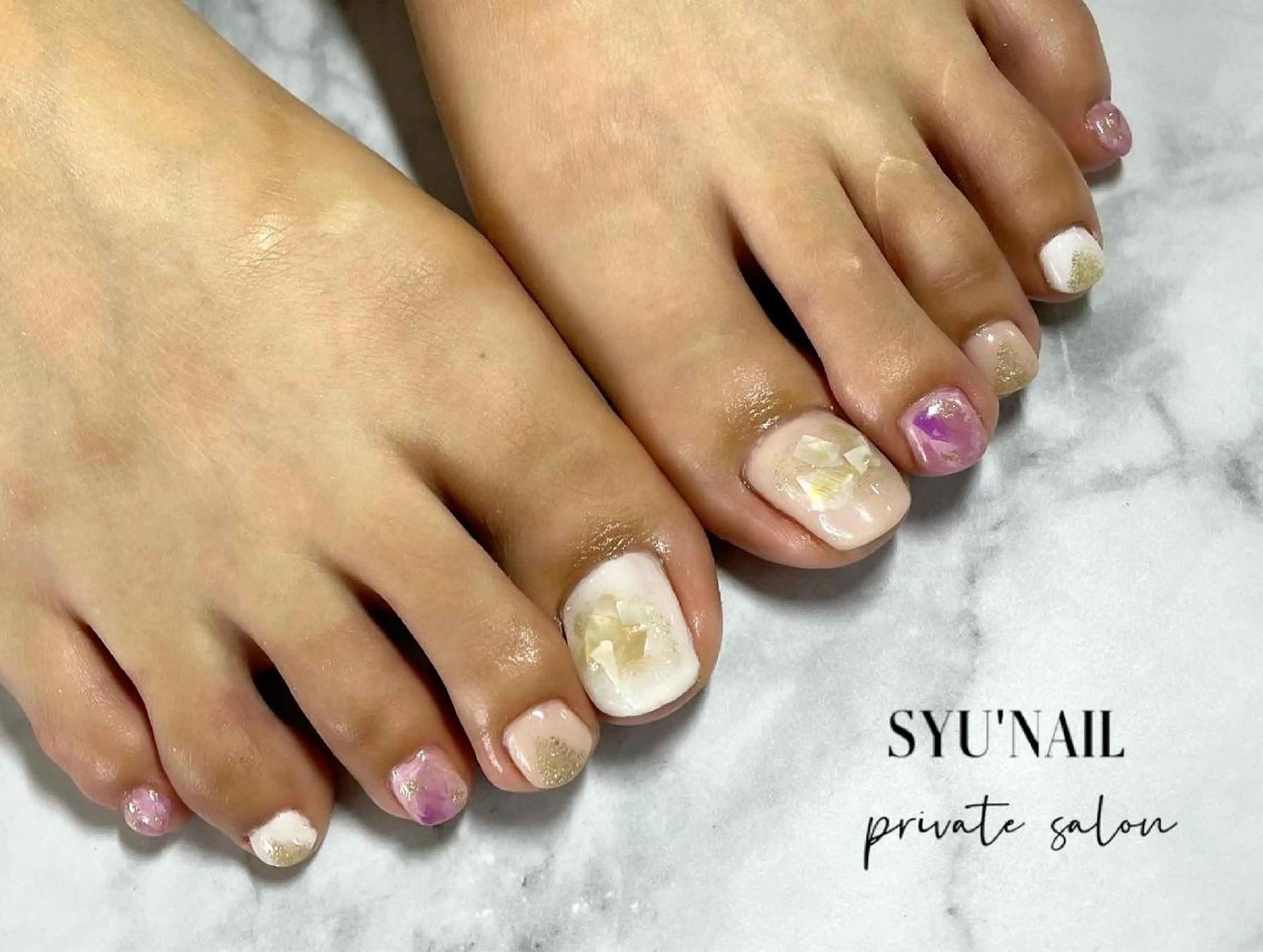 ネイル フットネイル SYU'NAIL /YUKIのネイルデザイン
