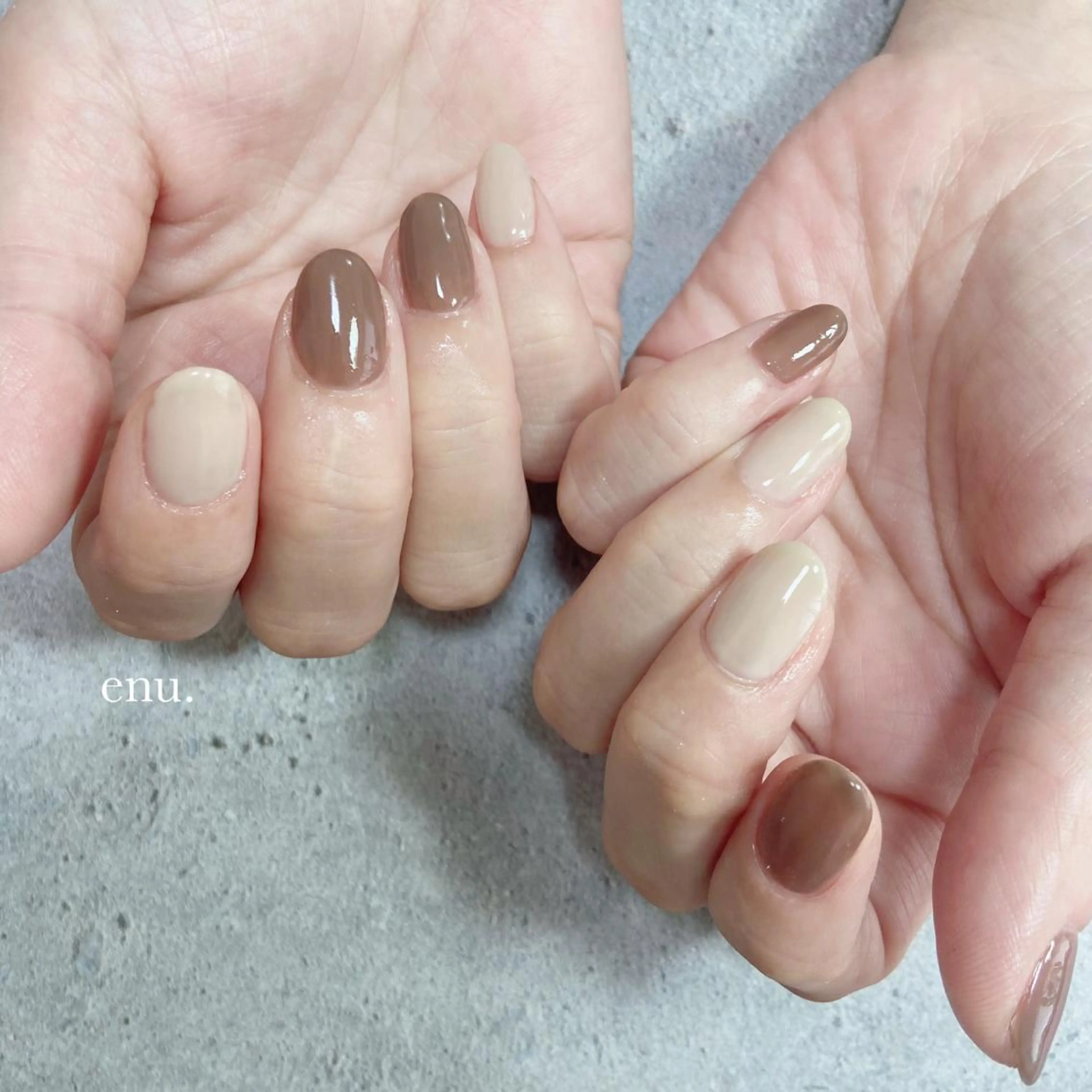 ネイル ハンドネイル enu. nanakoのネイルデザイン