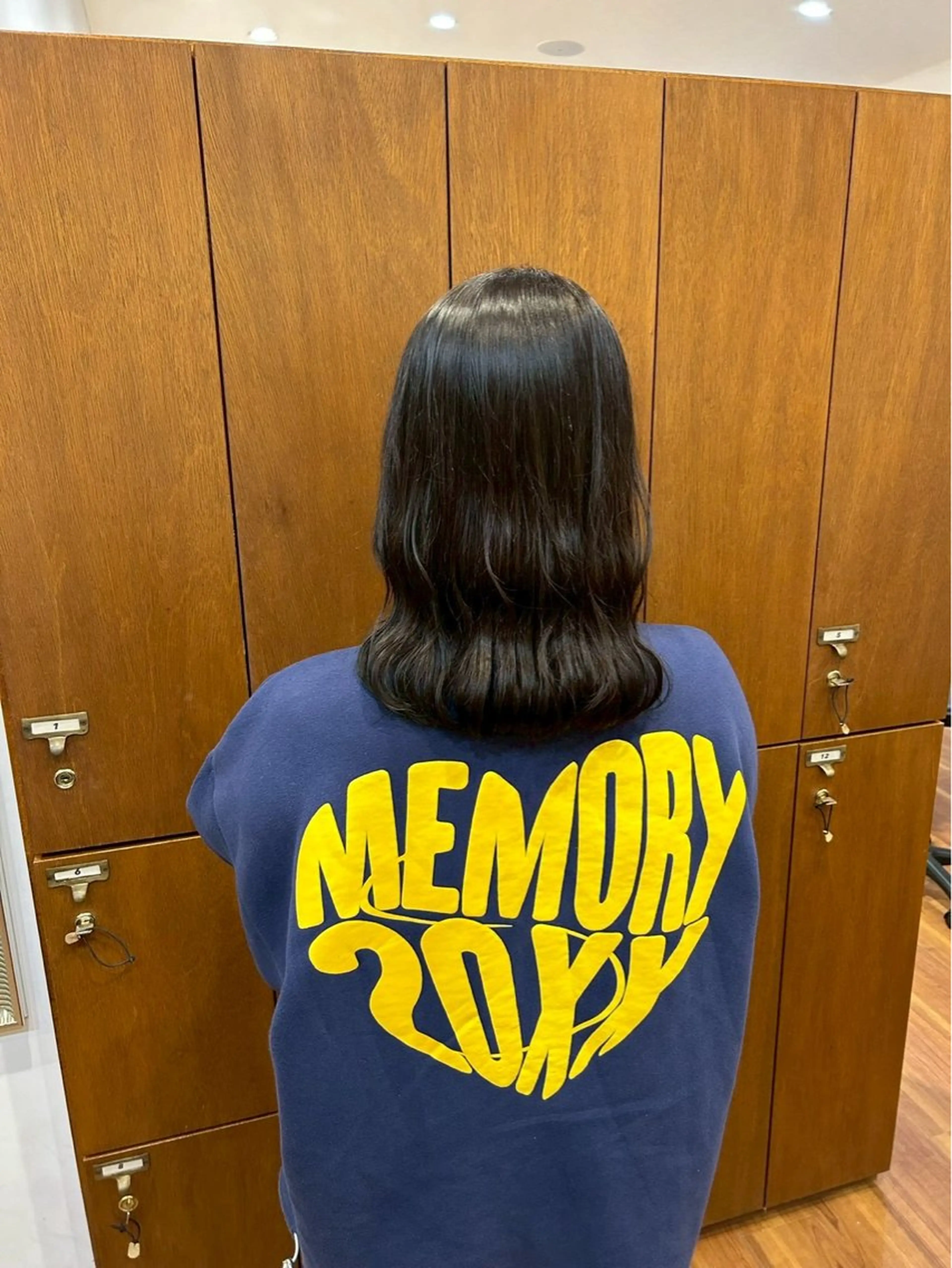 ミディアム 伴 星来のヘアスタイル