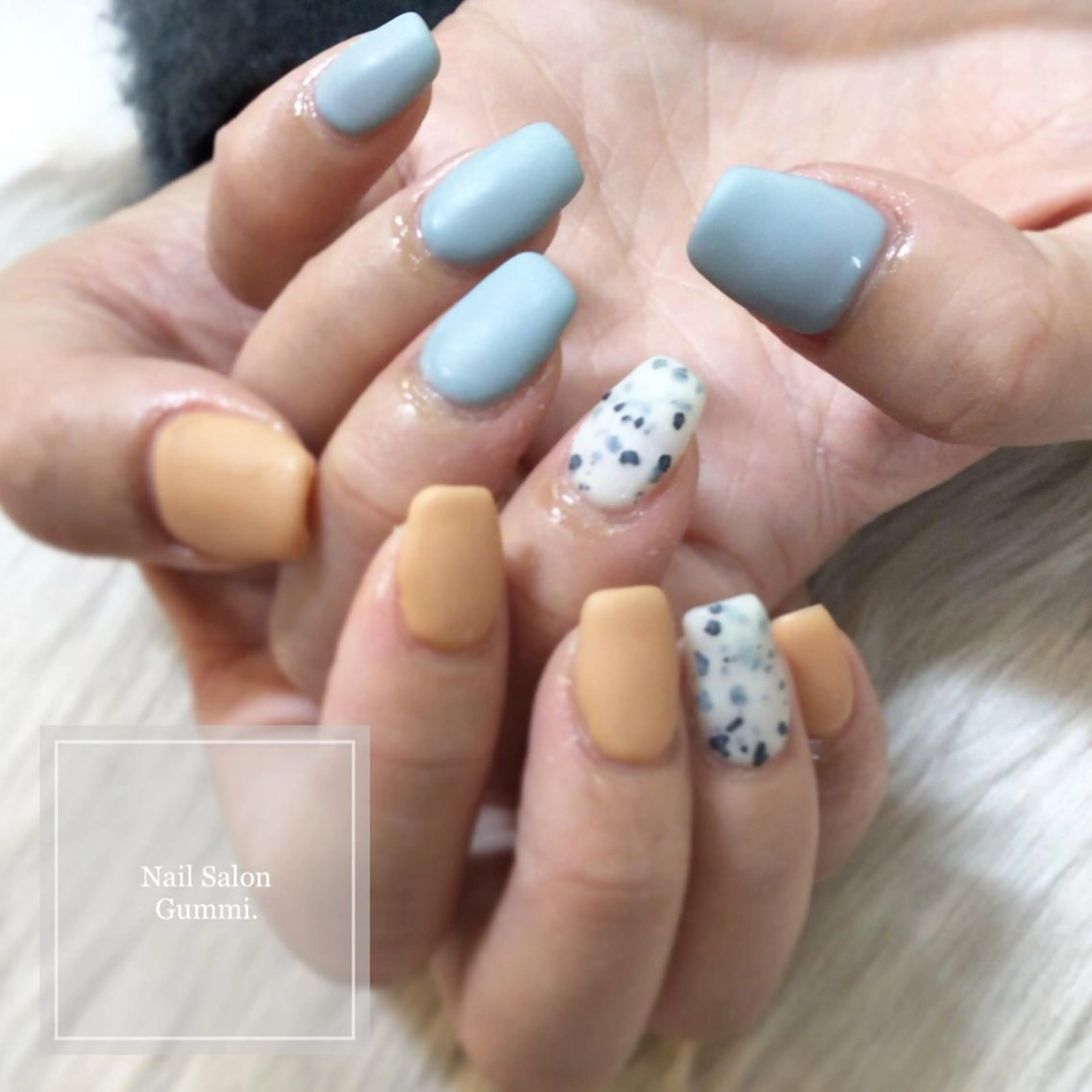 ネイル キラキラネイル 韓国ネイル ラメ(グリッター) マットネイル ミラーネイル Nail Salon Gummi.のネイルデザイン