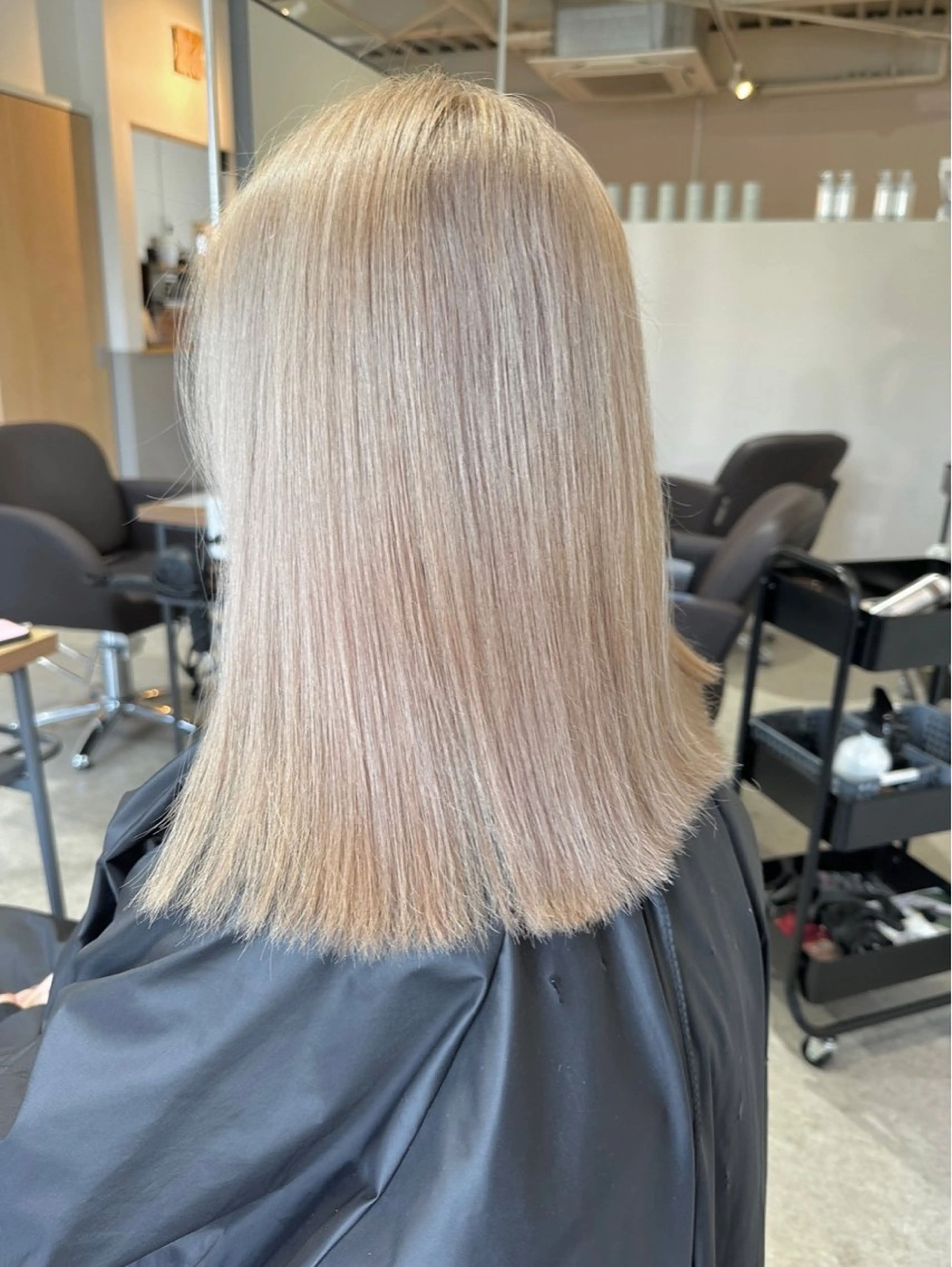 セミロング miri髪質改善 久留米/韓国のヘアスタイル