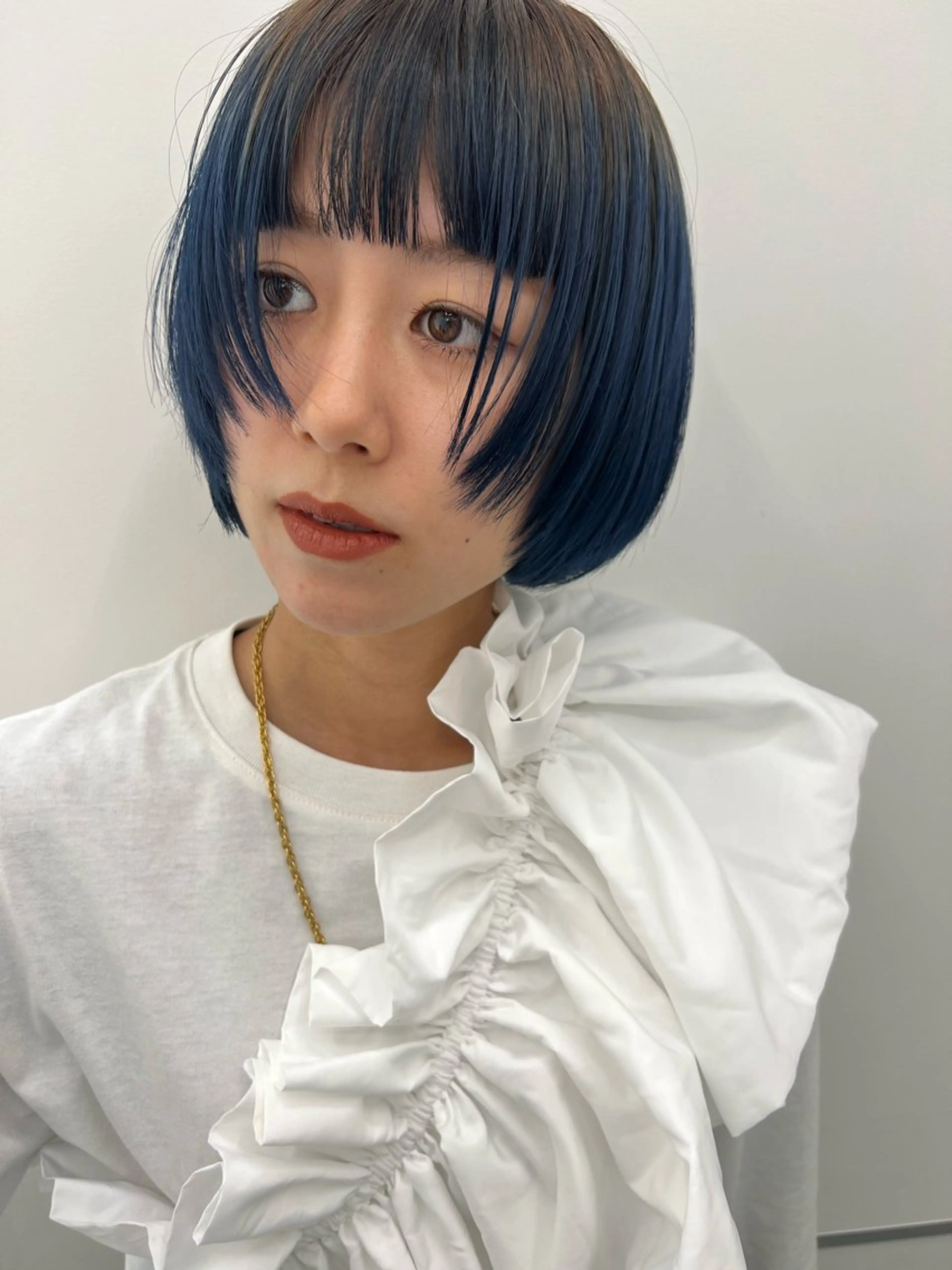 ショート カラー ボブ 顔まわりレイヤー レイヤーカット カット ヘアカラー トリートメント GO TODAY SHAiRE SALON Arc店所属・🉐メンズヘア特化 men's/ケンイチのヘアスタイル