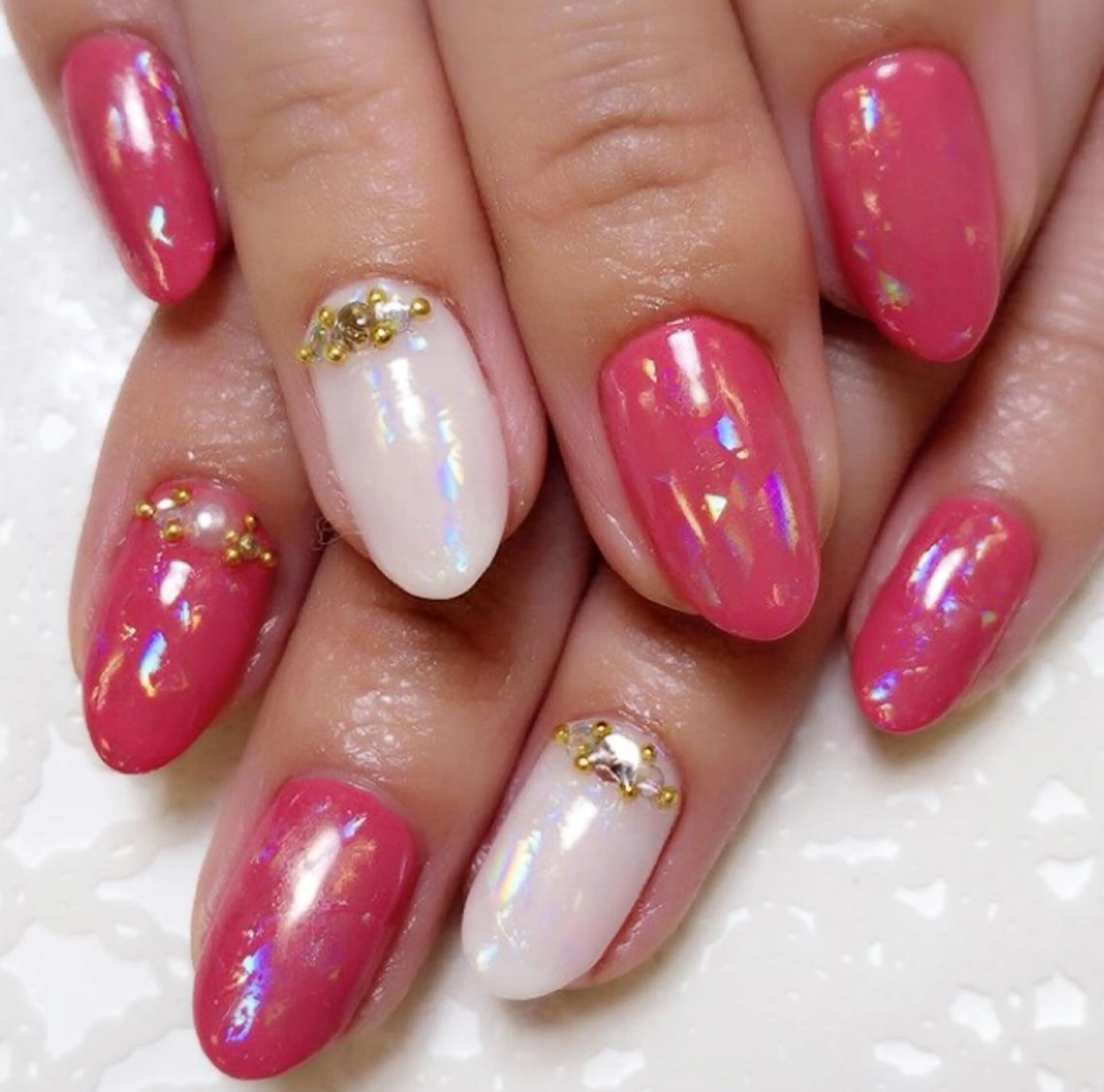 ネイル ラウバイマノマノ なかざとのネイルデザイン