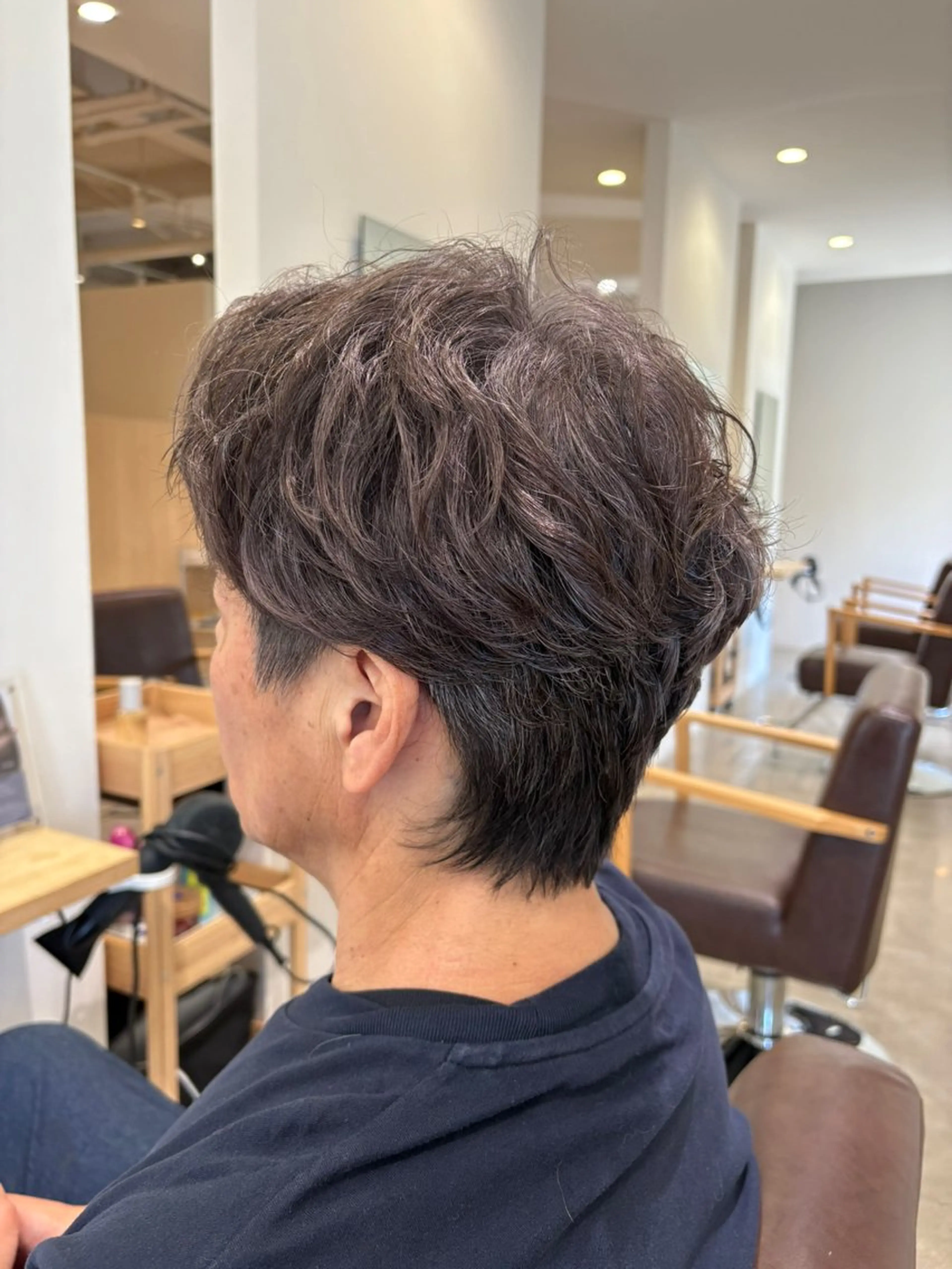 カラー パーマ メンズ カット パーマ 【SASE】大人上品 💍/ユウガ⭐️のヘアスタイル