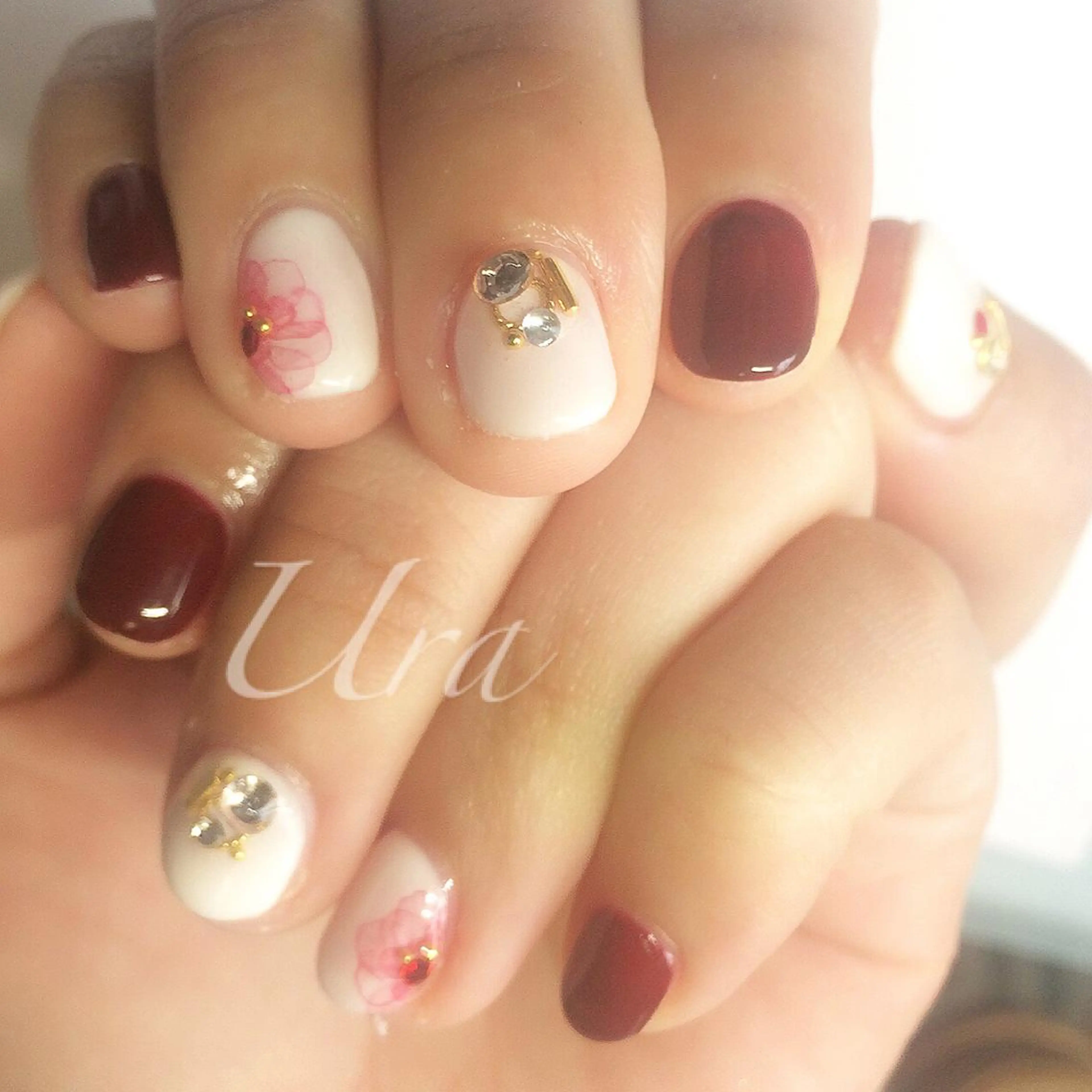 ネイル フラワーネイル UrakoNail 《nail》のネイルデザイン