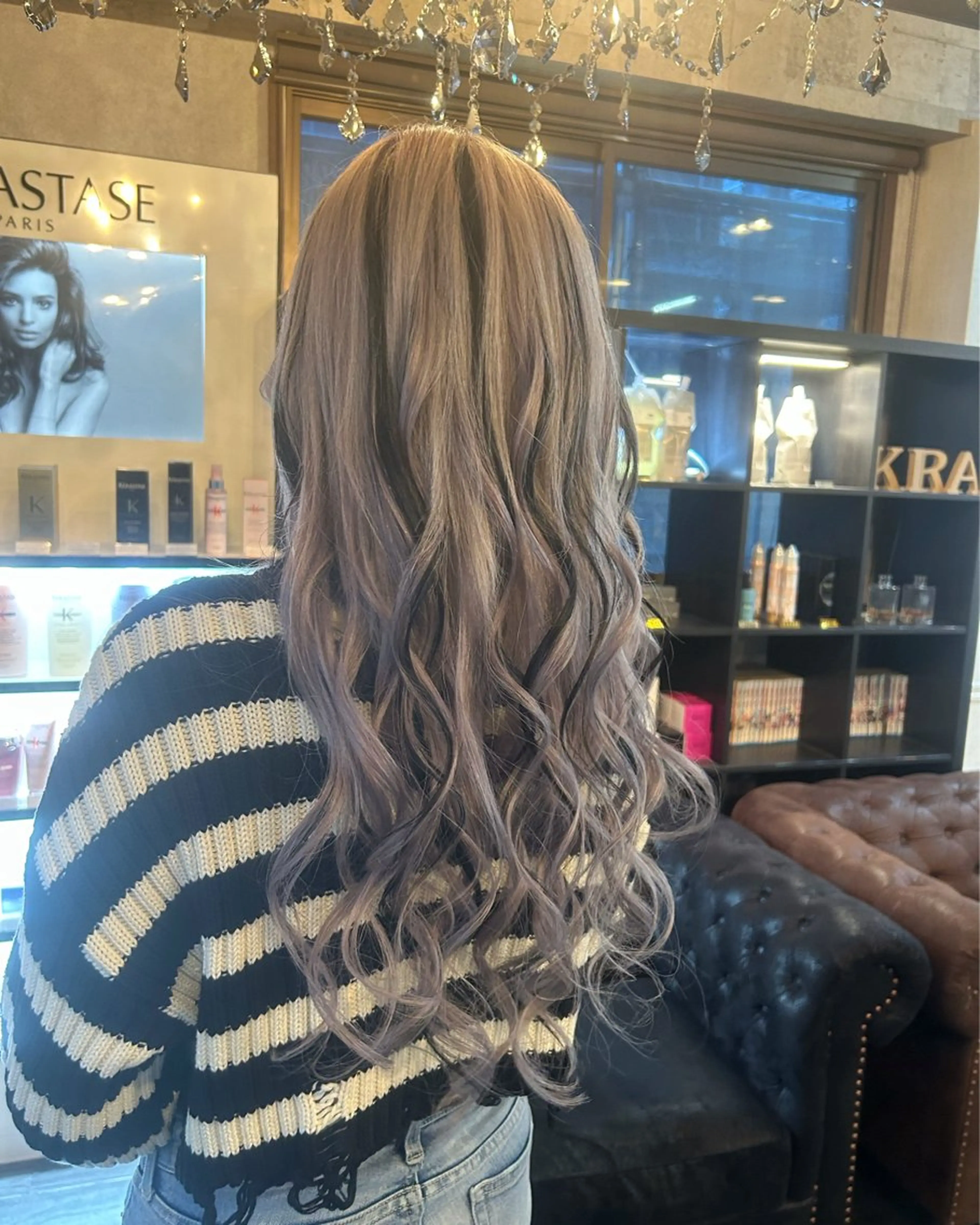 ヘアカラー エクステ 石井 綾乃のヘアスタイル