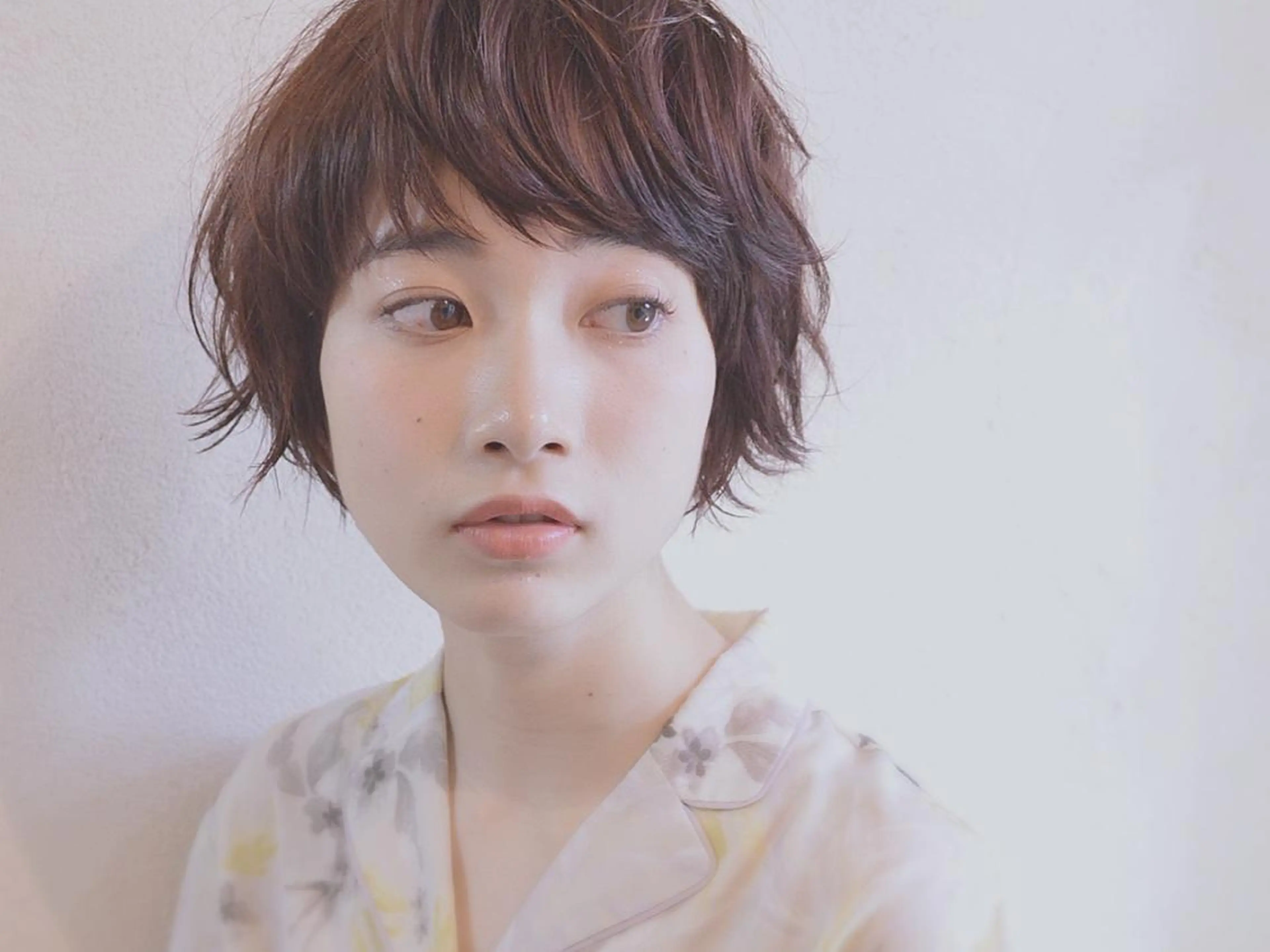 ショート カラー パーマ 小顔ショート✁ ⁂Yukari⁂のヘアスタイル