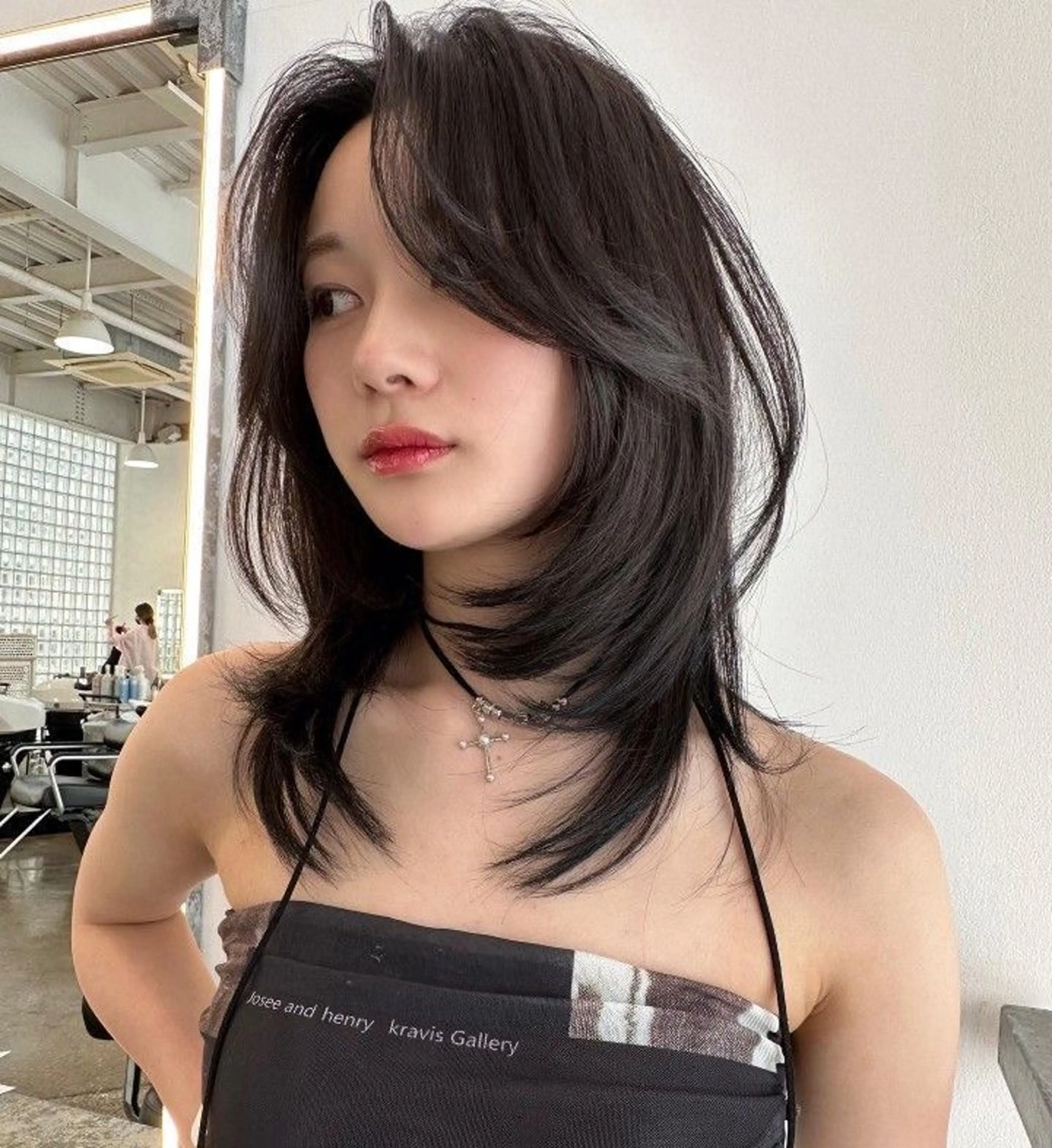 セミロング 木村【似合わせ ショート/ボブ】のヘアスタイル