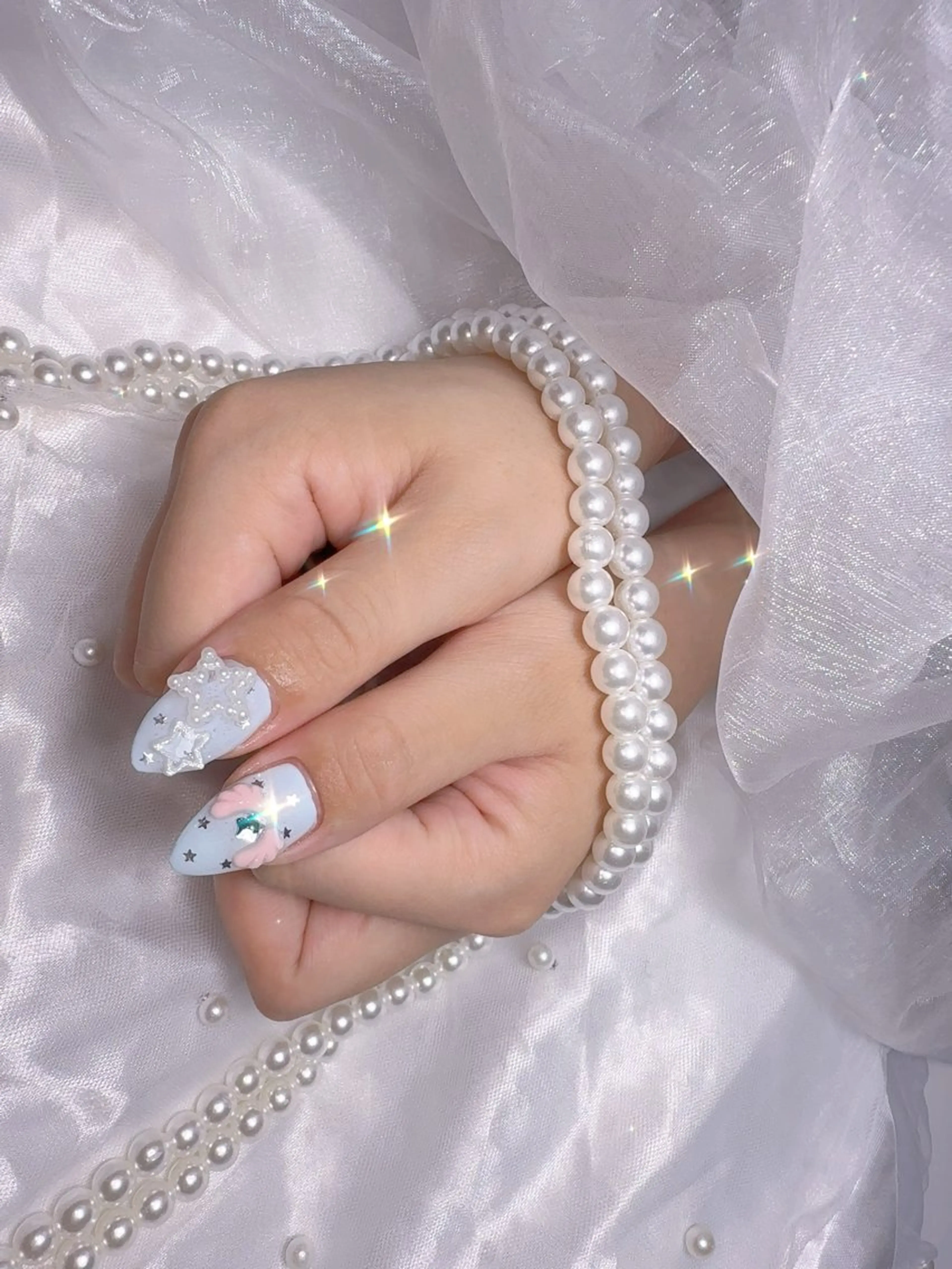 ネイル 韓国ネイル 【emu道頓堀】 *HONOKAのネイルデザイン