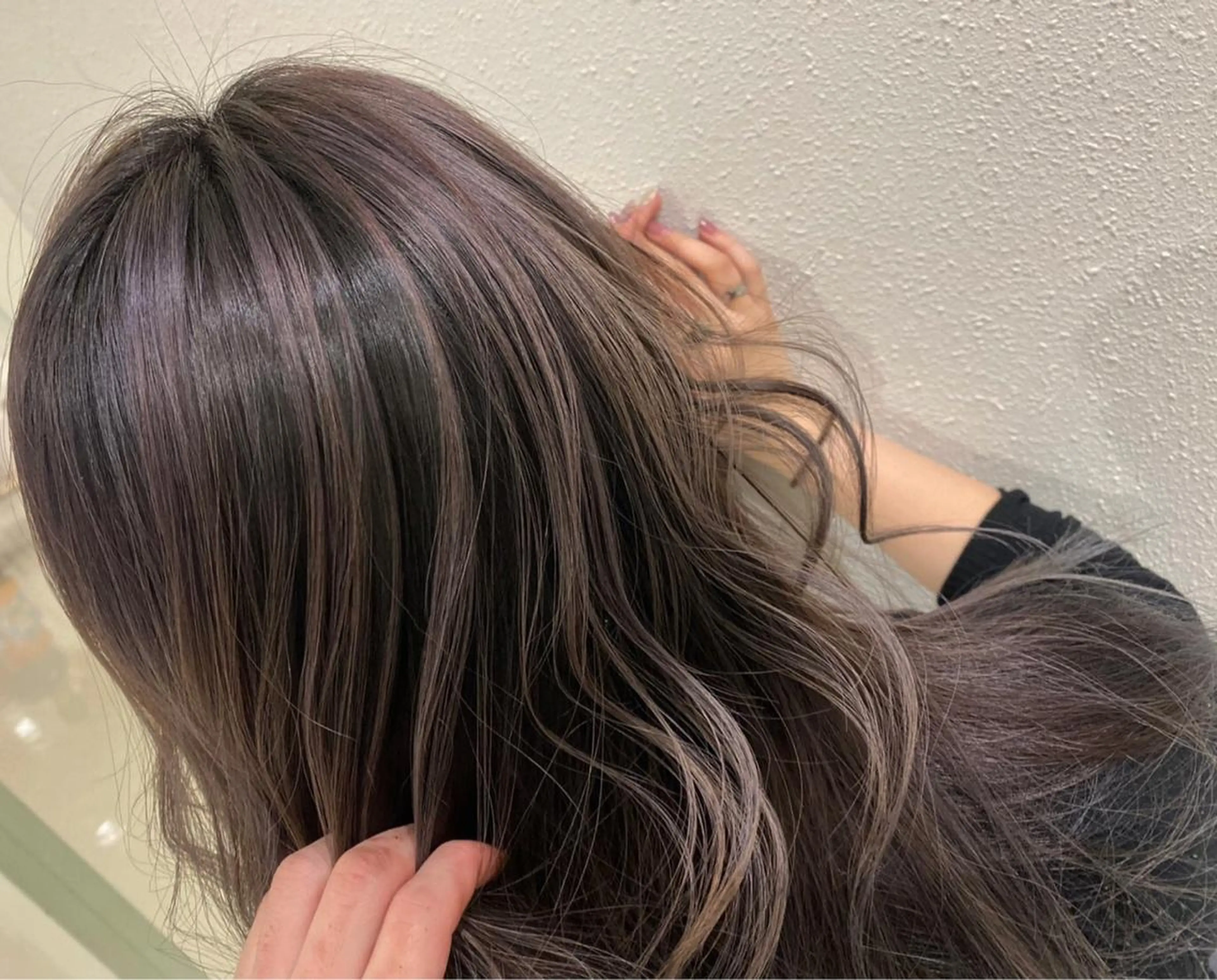 ミディアム カラー Agu hair lever所属・NewOpen🎉 渡部来紀のヘアスタイル