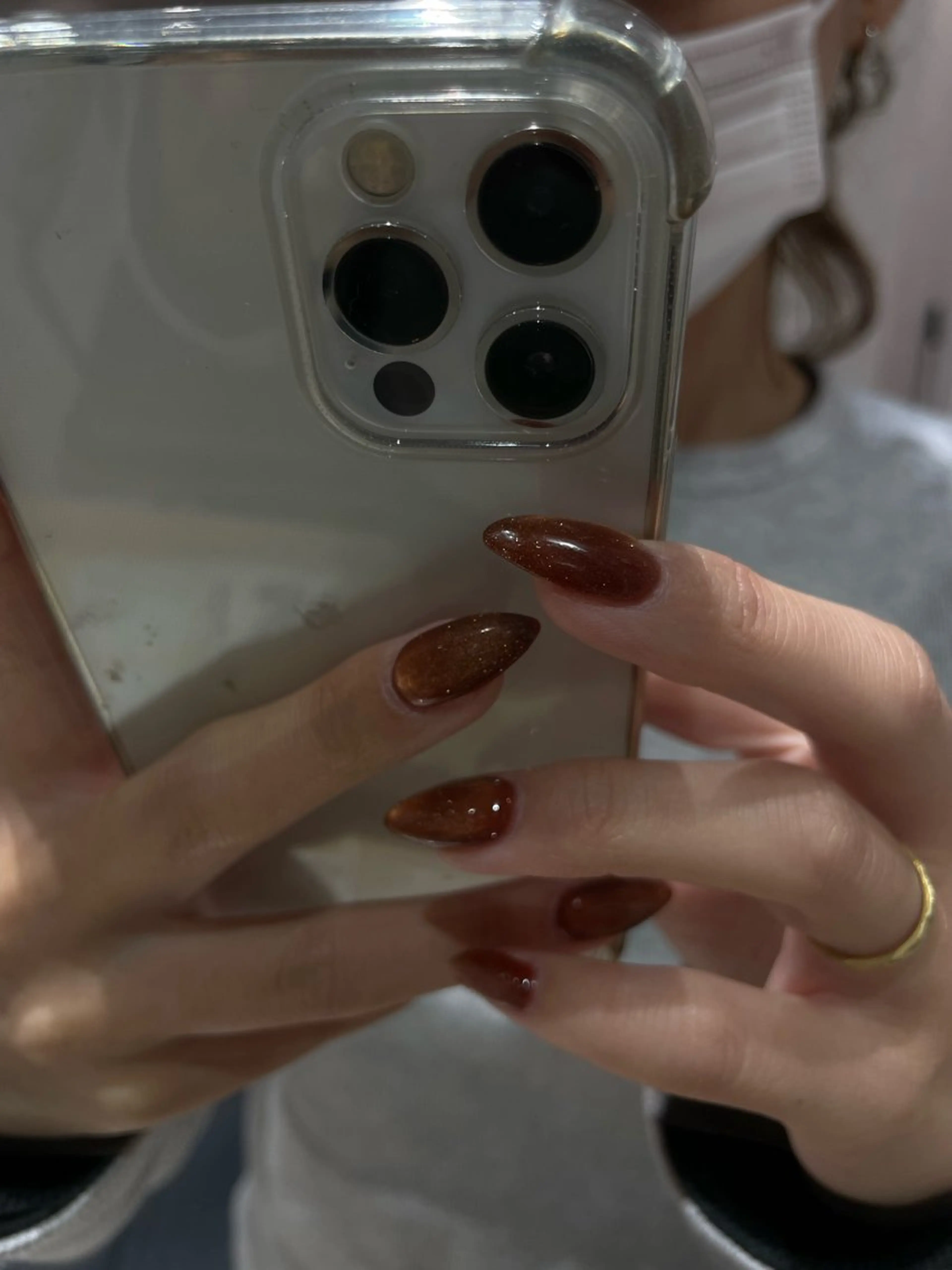 ネイル ハンドネイル EARTH笛吹店 ハルナのネイルデザイン