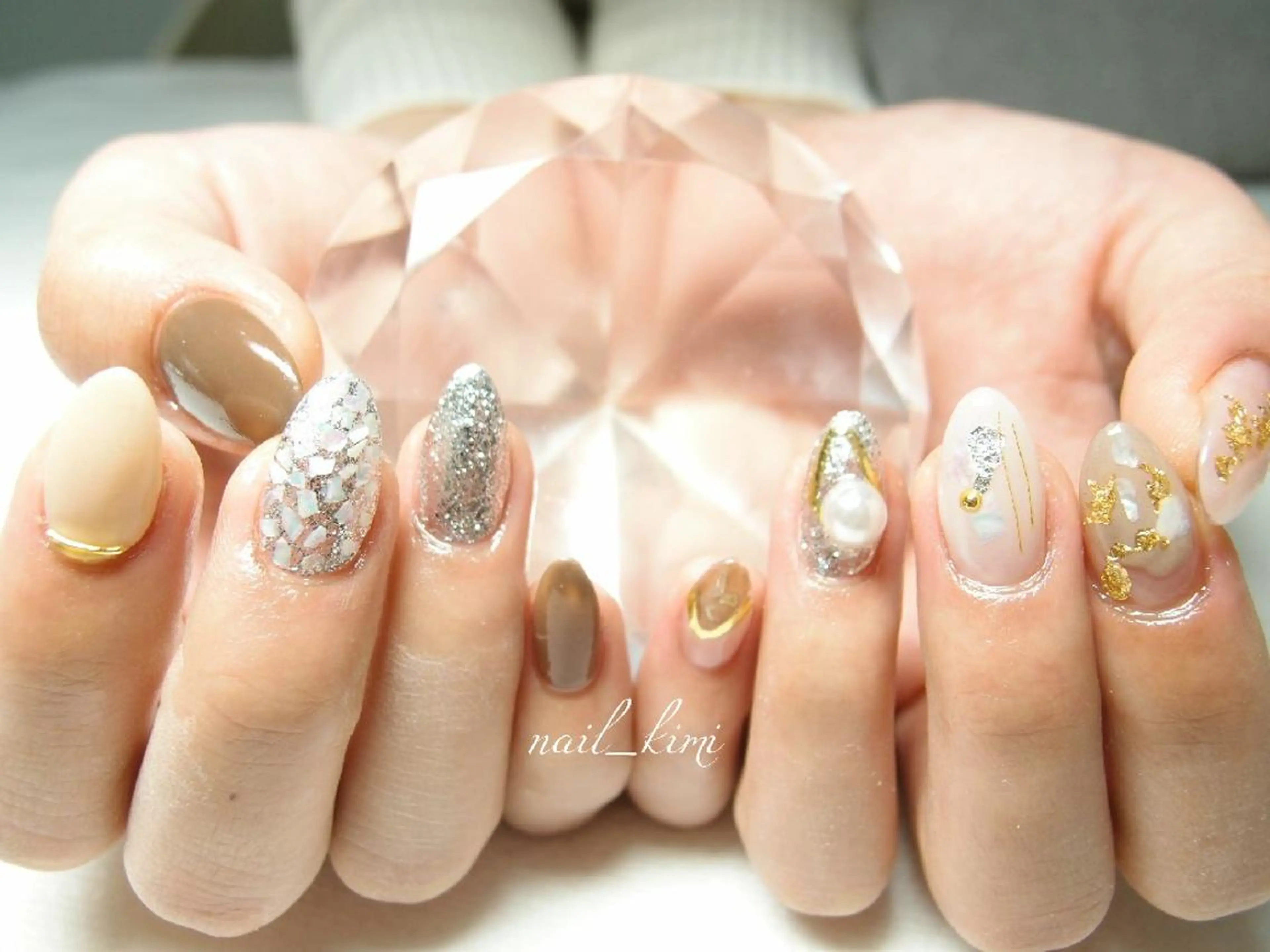 ネイル アートネイル ConneQt所属・ETHOSENSE. kimikaのネイルデザイン