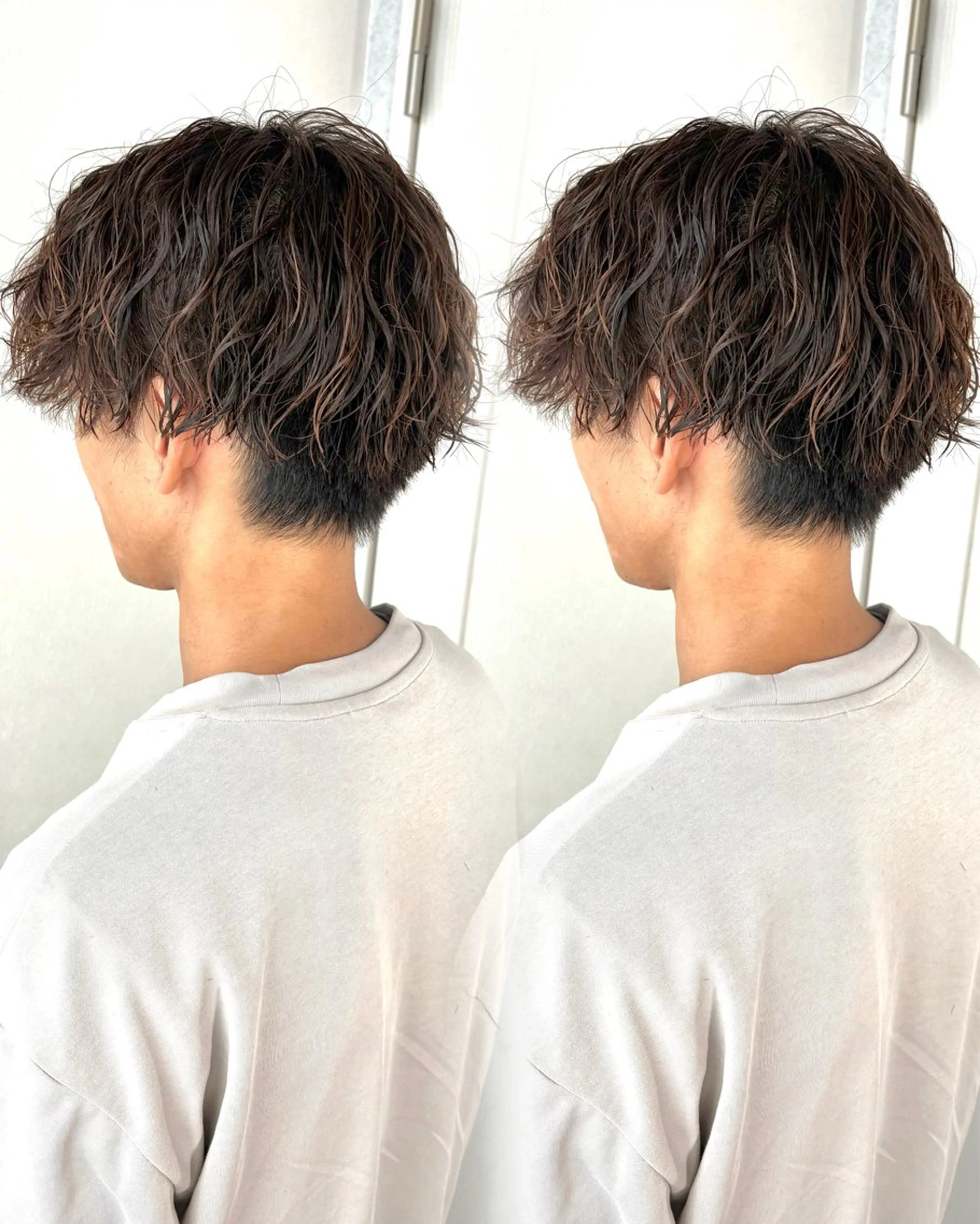 【メンズ限定🦈】カット＋ツイストスパイラルパーマ＋２stepTR（こちらのメニューのみ当日予約不可🙇🏻‍♀️）の写真