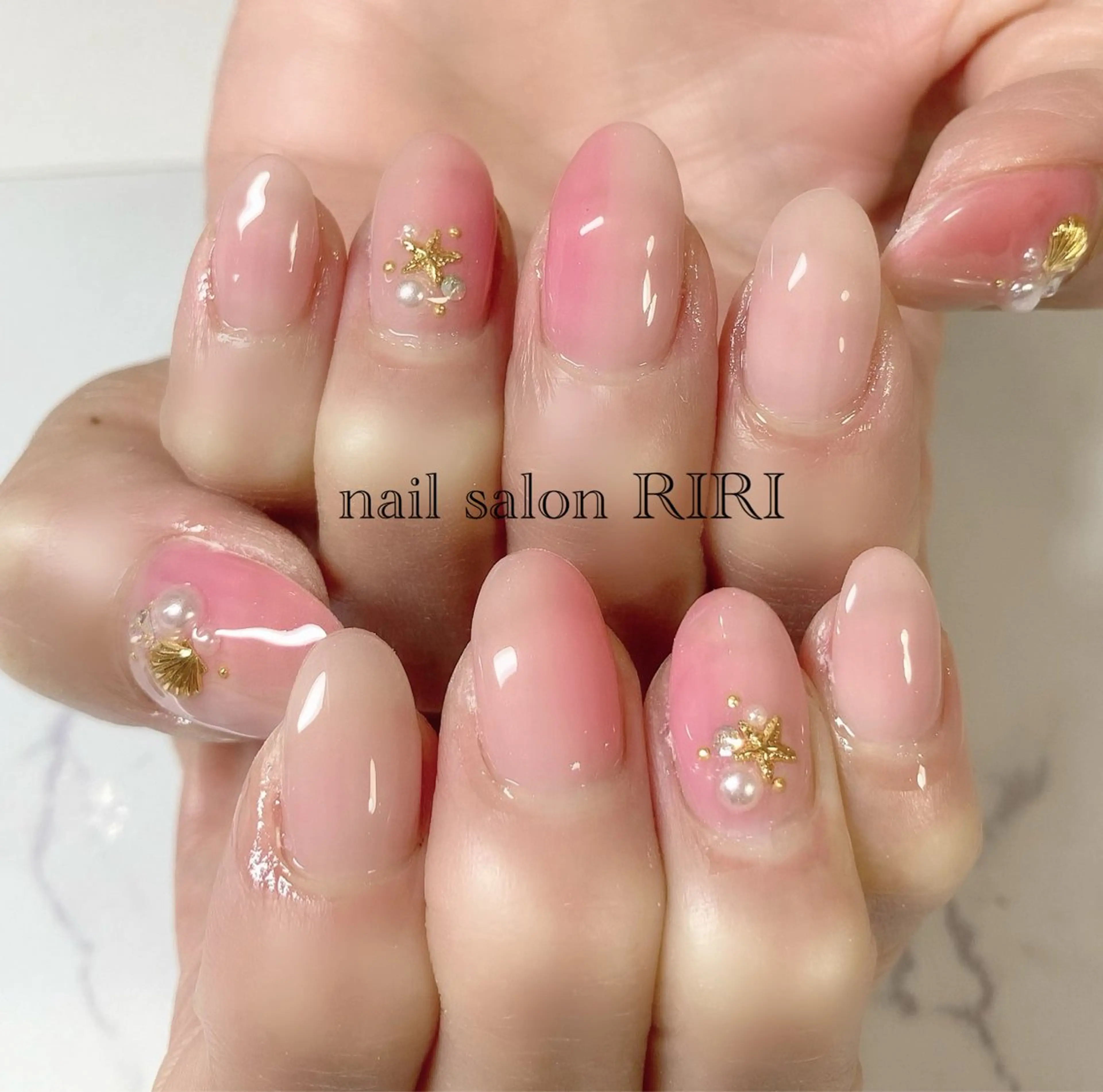 ネイル グラデーション RIRI リリのネイルデザイン