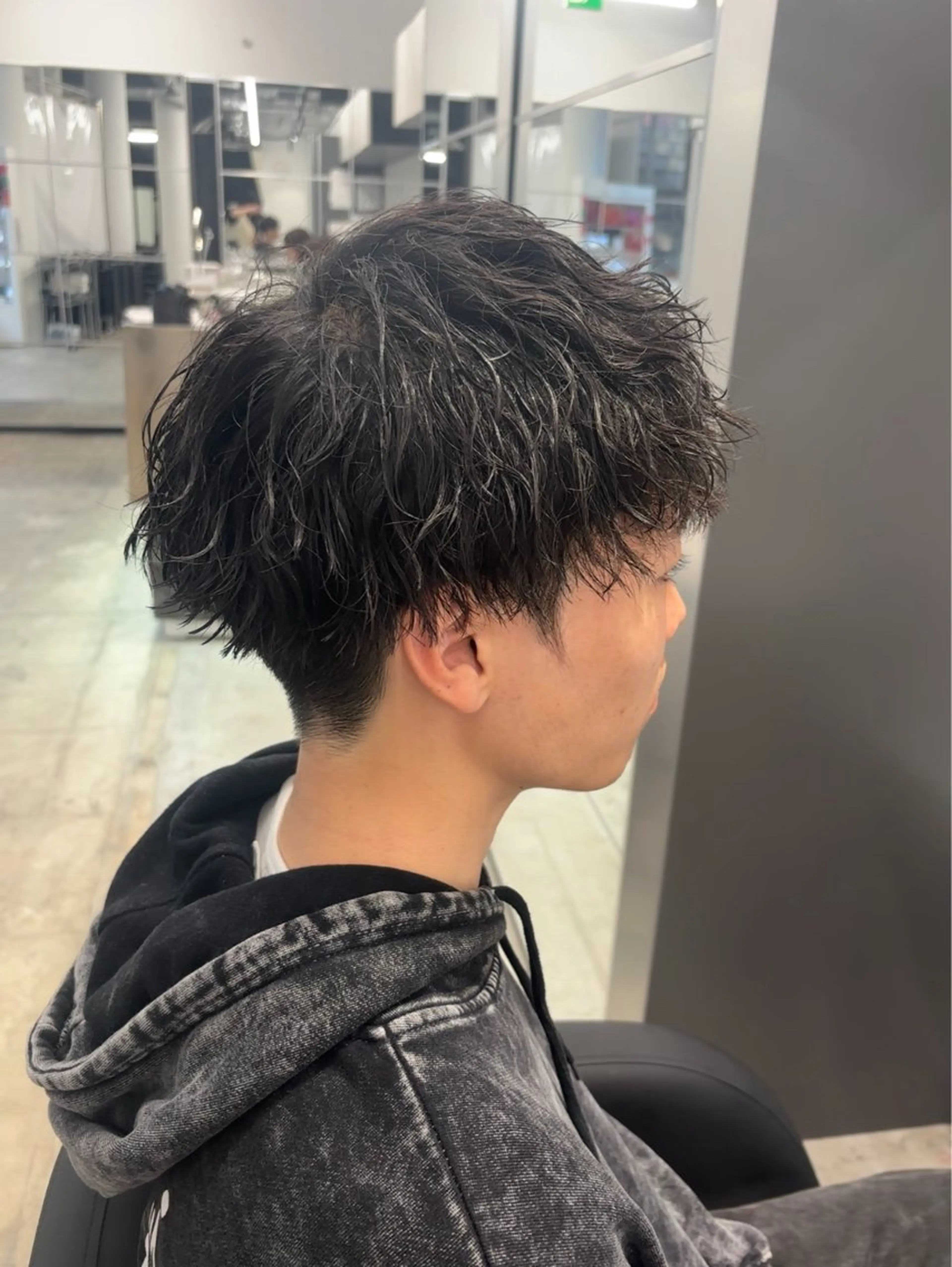 パーマ メンズ メンズパーマ メンズツイストパーマ ツイストパーマ 福岡美容室【pia】 タイヘイのヘアスタイル