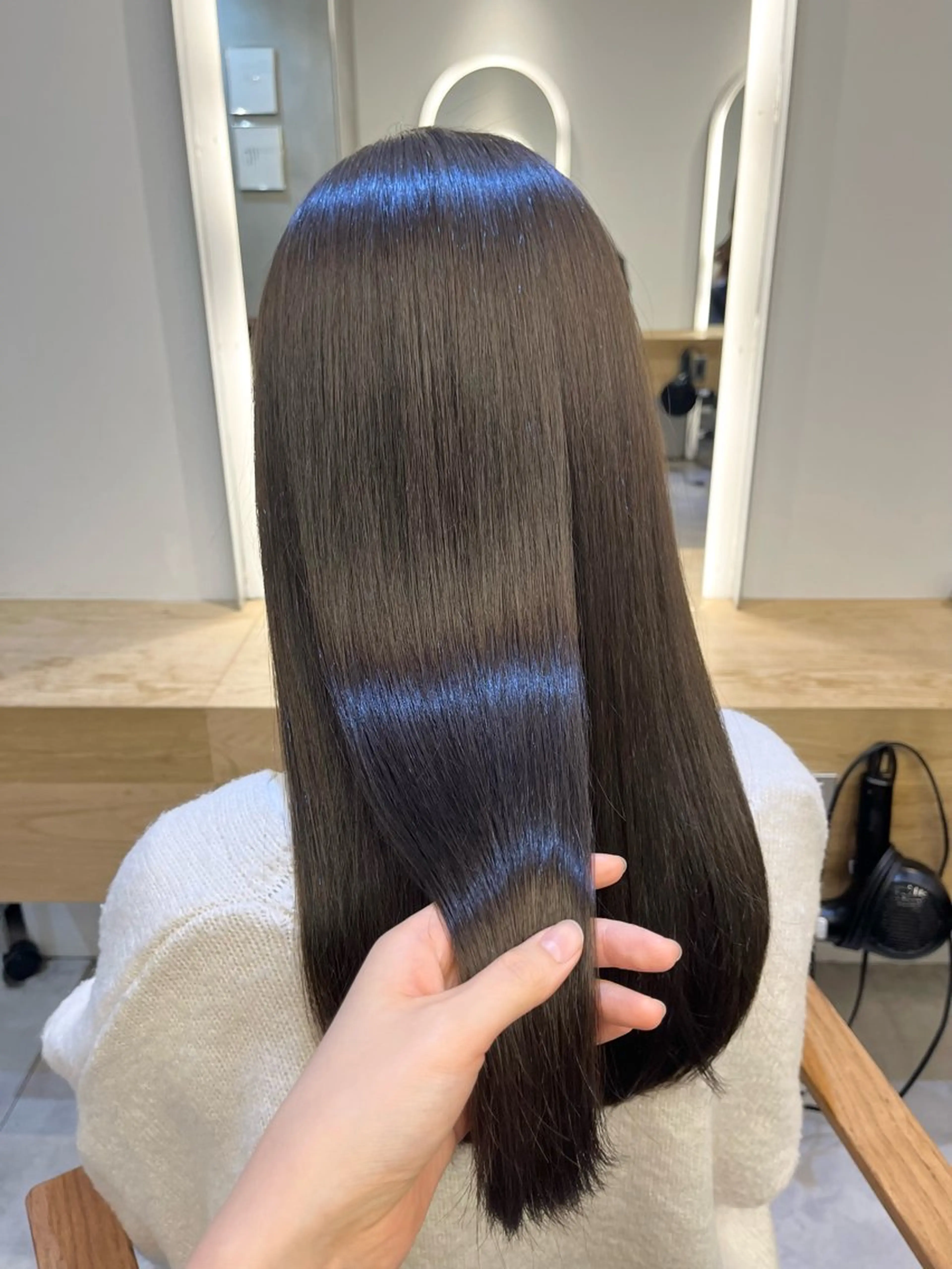 ロング ヘアカラー トリートメント 透明感カラー/ SHIZURIのヘアスタイル