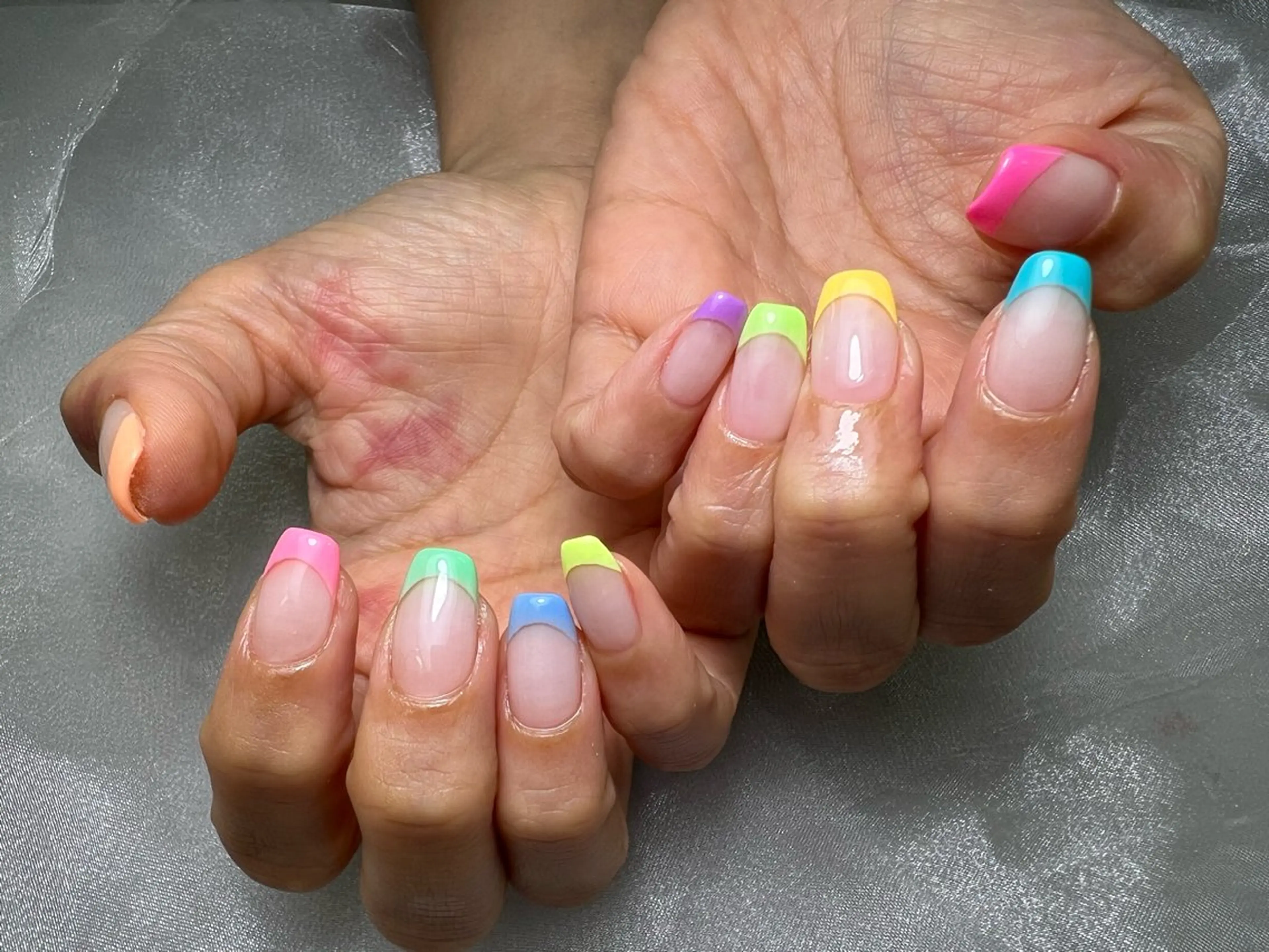 ネイル ハンドネイル Mana‪ ‪·͜· ❤︎‬のネイルデザイン